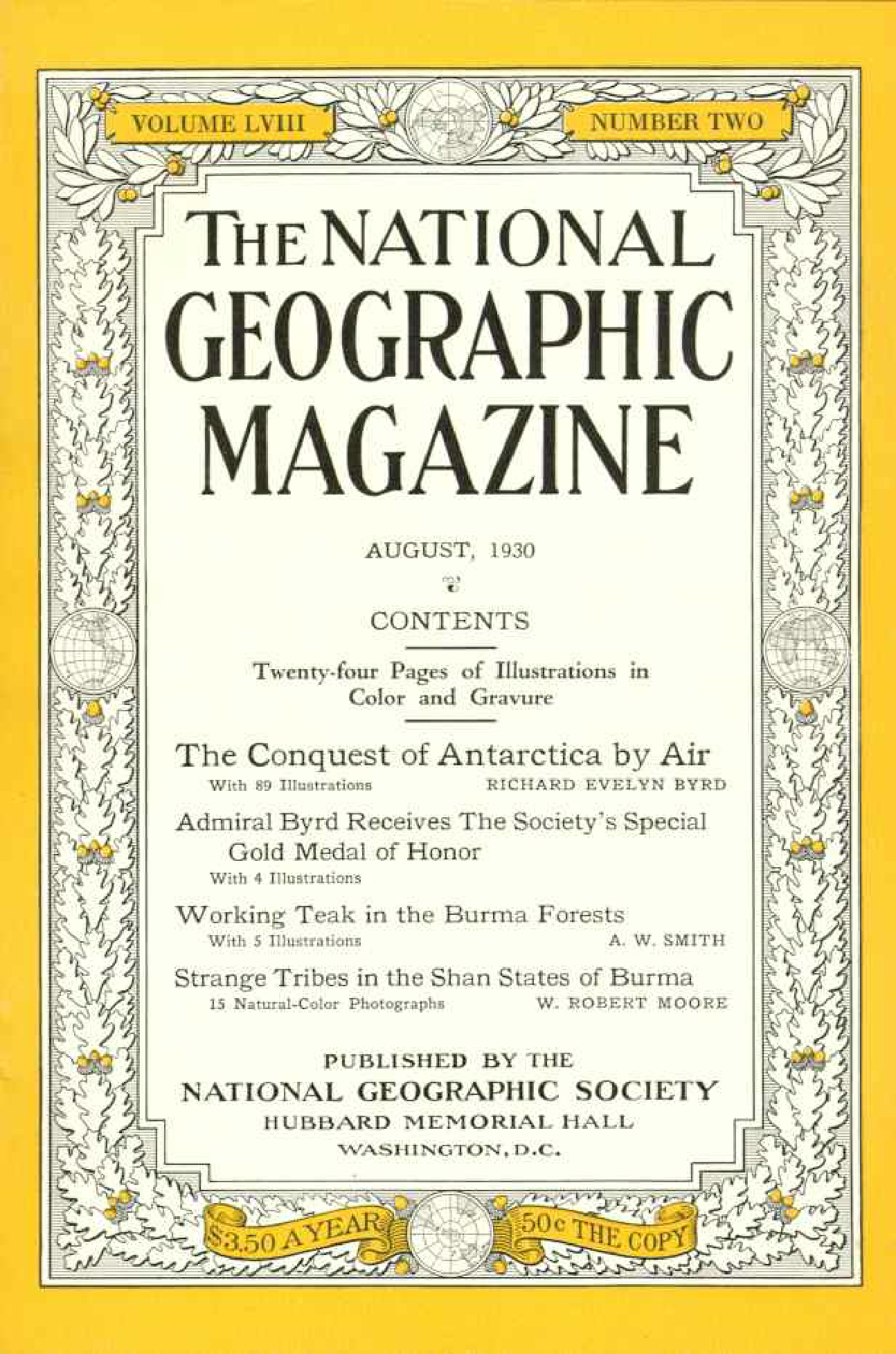 [해외잡지] National Geographic 1930-08 058-2 Aug