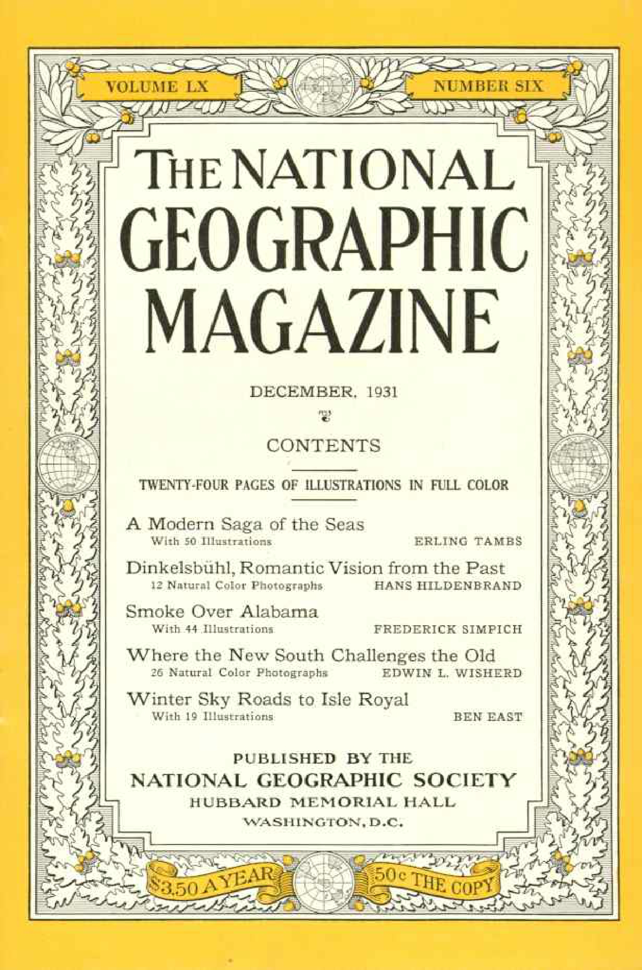 [해외잡지] National Geographic 1931-07 060-6 Jul