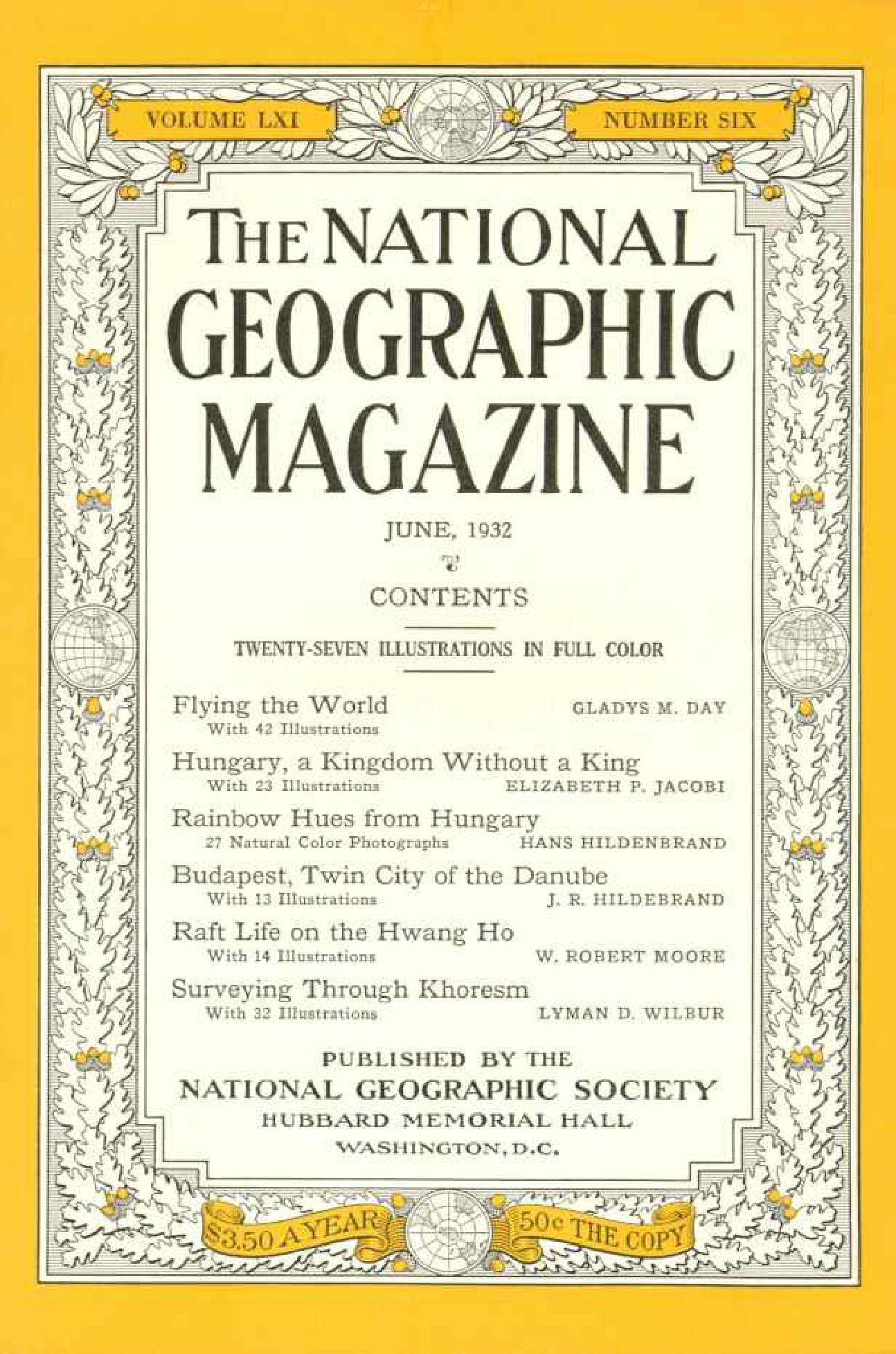 [해외잡지] National Geographic 1932-06 061-6 Jun
