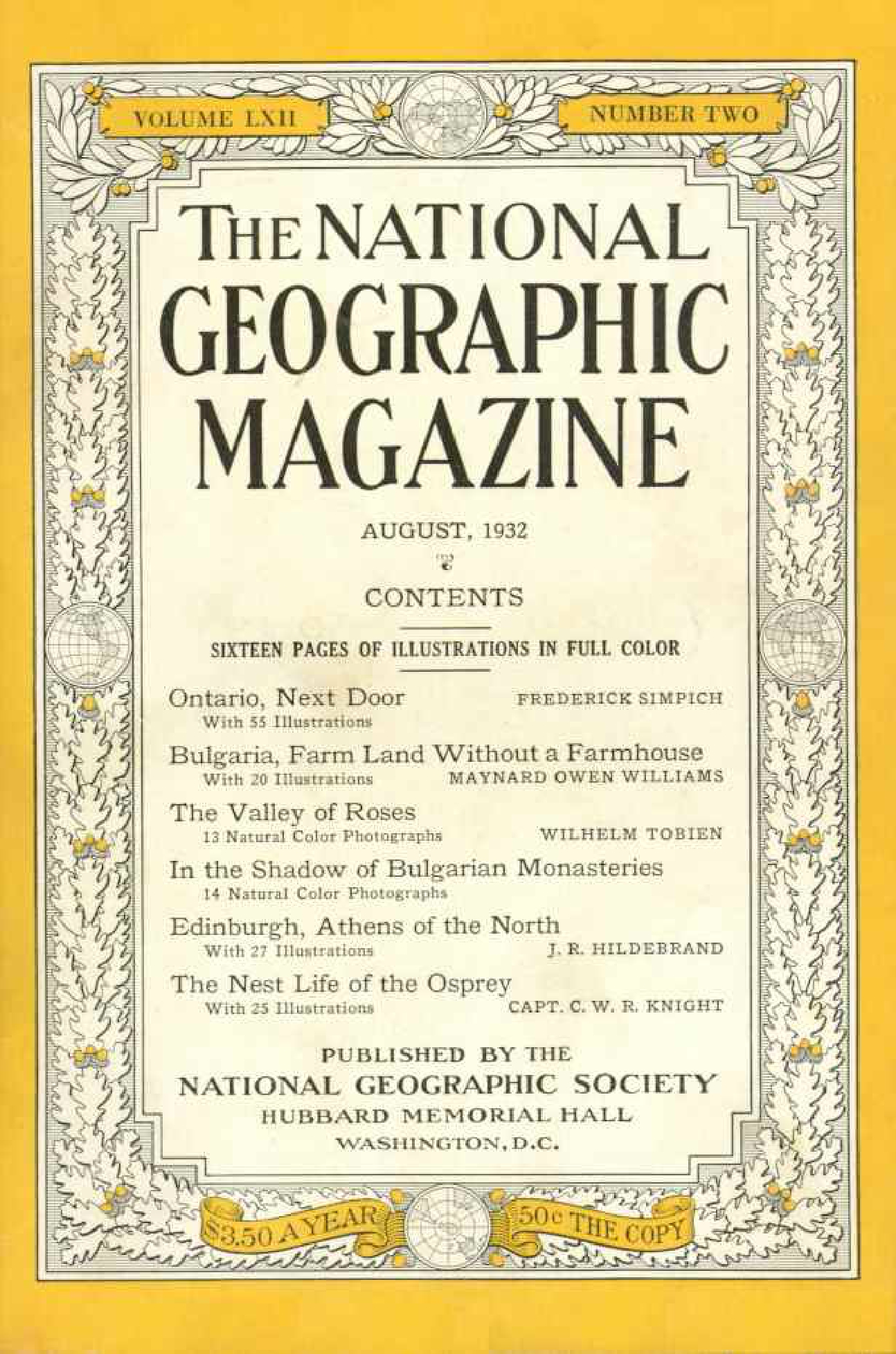 [해외잡지] National Geographic 1932-08 062-2 Aug