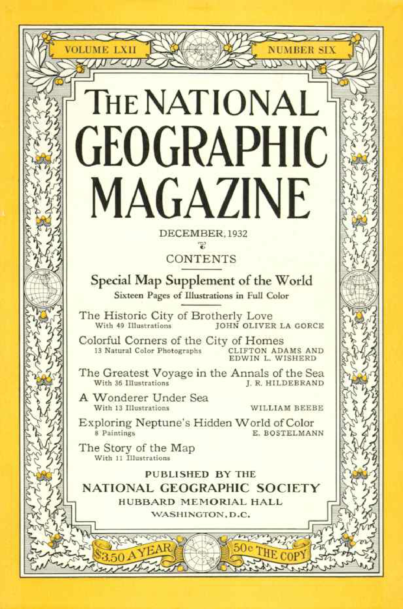 [해외잡지] National Geographic 1932-12 062-6 Dec