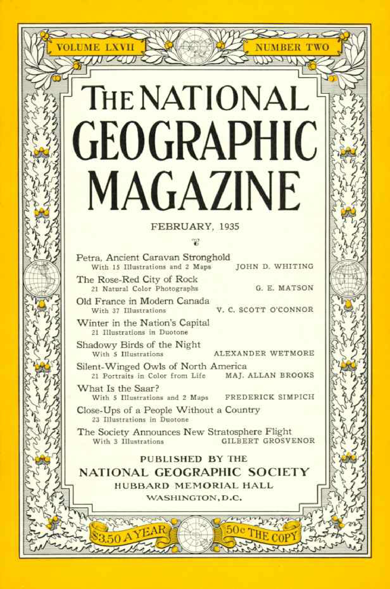[해외잡지] National Geographic 1935-02 067-2 Feb