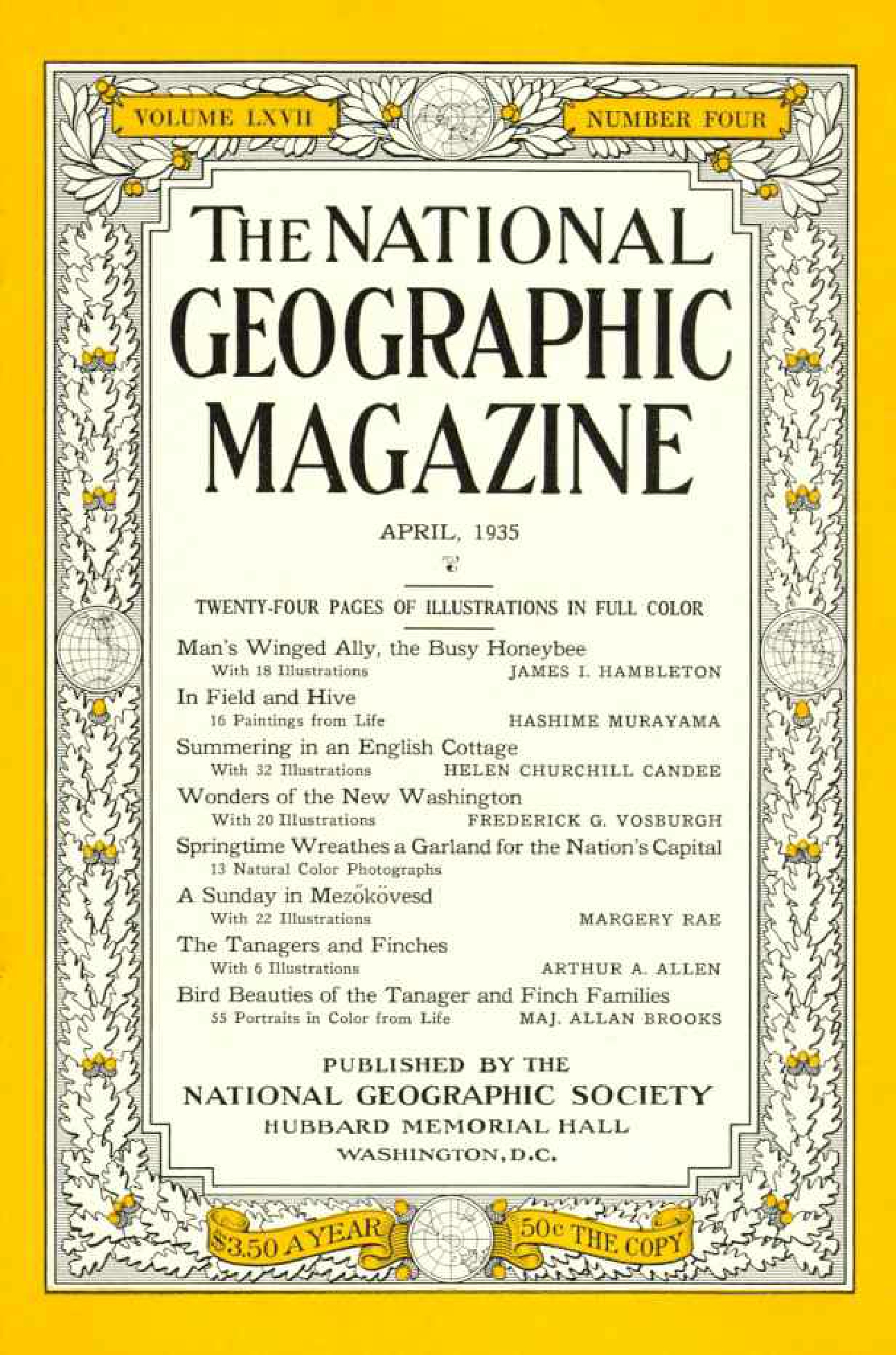 [해외잡지] National Geographic 1935-04 067-4 Apr