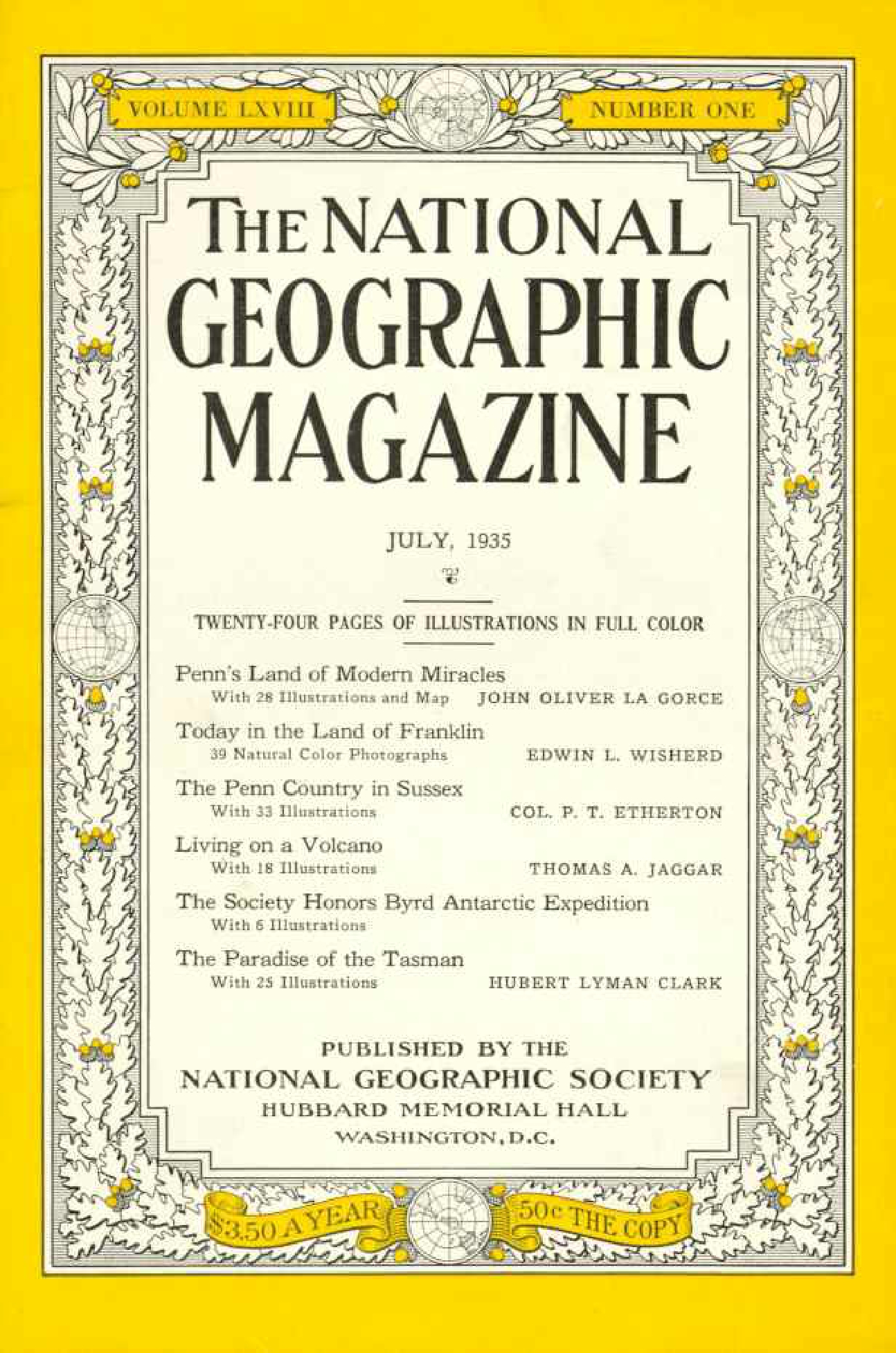 [해외잡지] National Geographic 1935-07 068-1 Jul