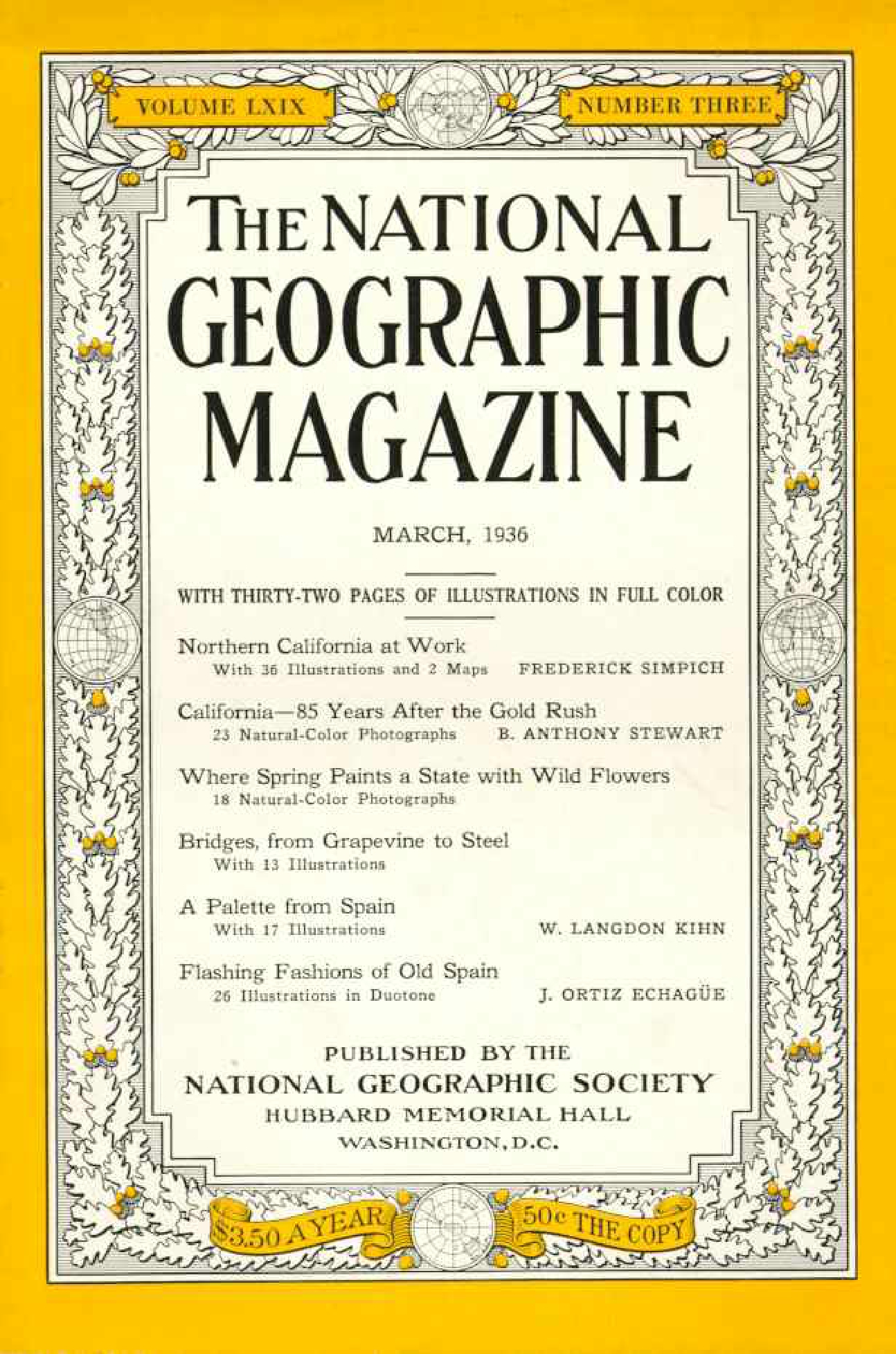 [해외잡지] National Geographic 1936-03 069-3 Mar