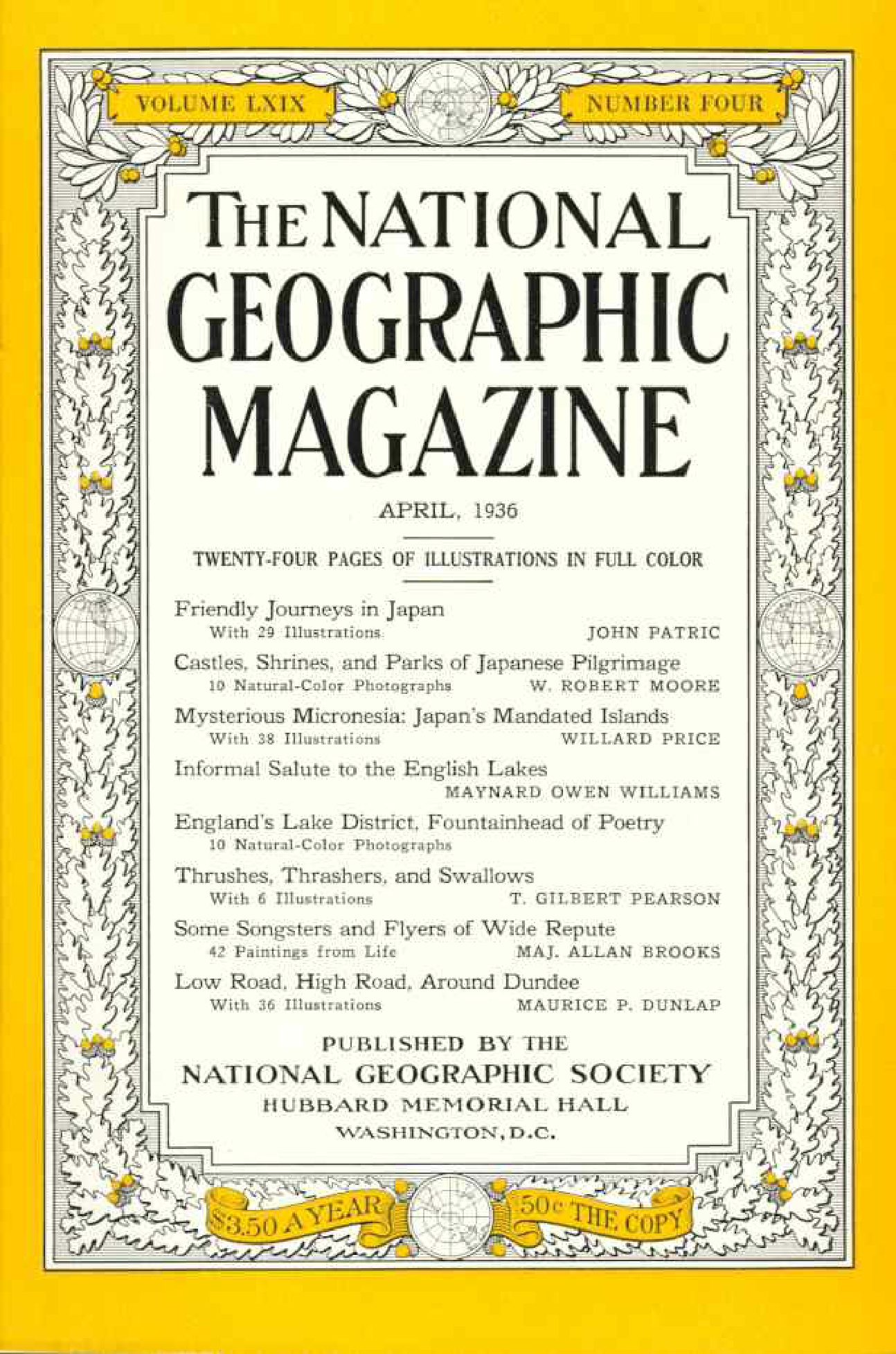 [해외잡지] National Geographic 1936-04 069-4 Apr