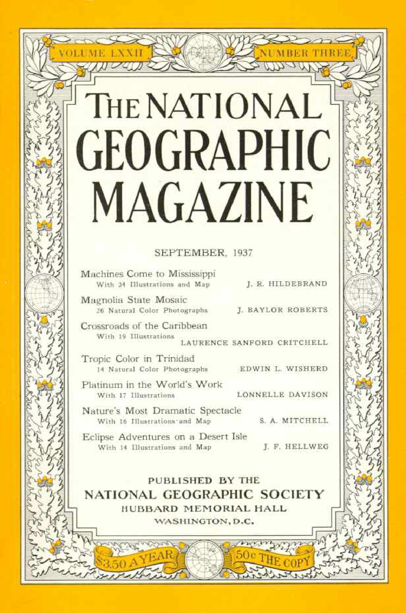 [해외잡지] National Geographic 1937-09 072-3 Sep
