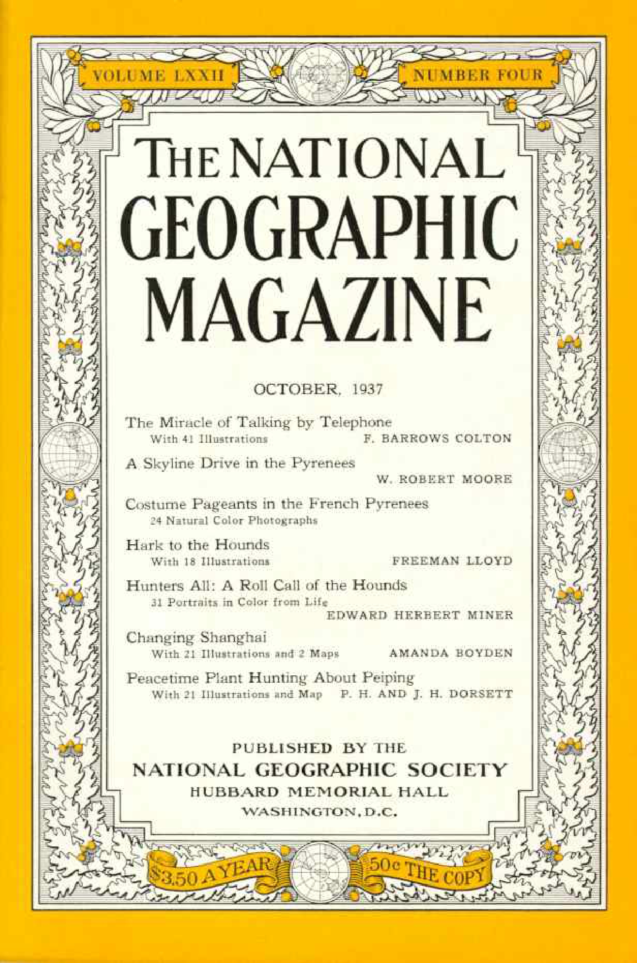 [해외잡지] National Geographic 1937-10 072-4 Oct