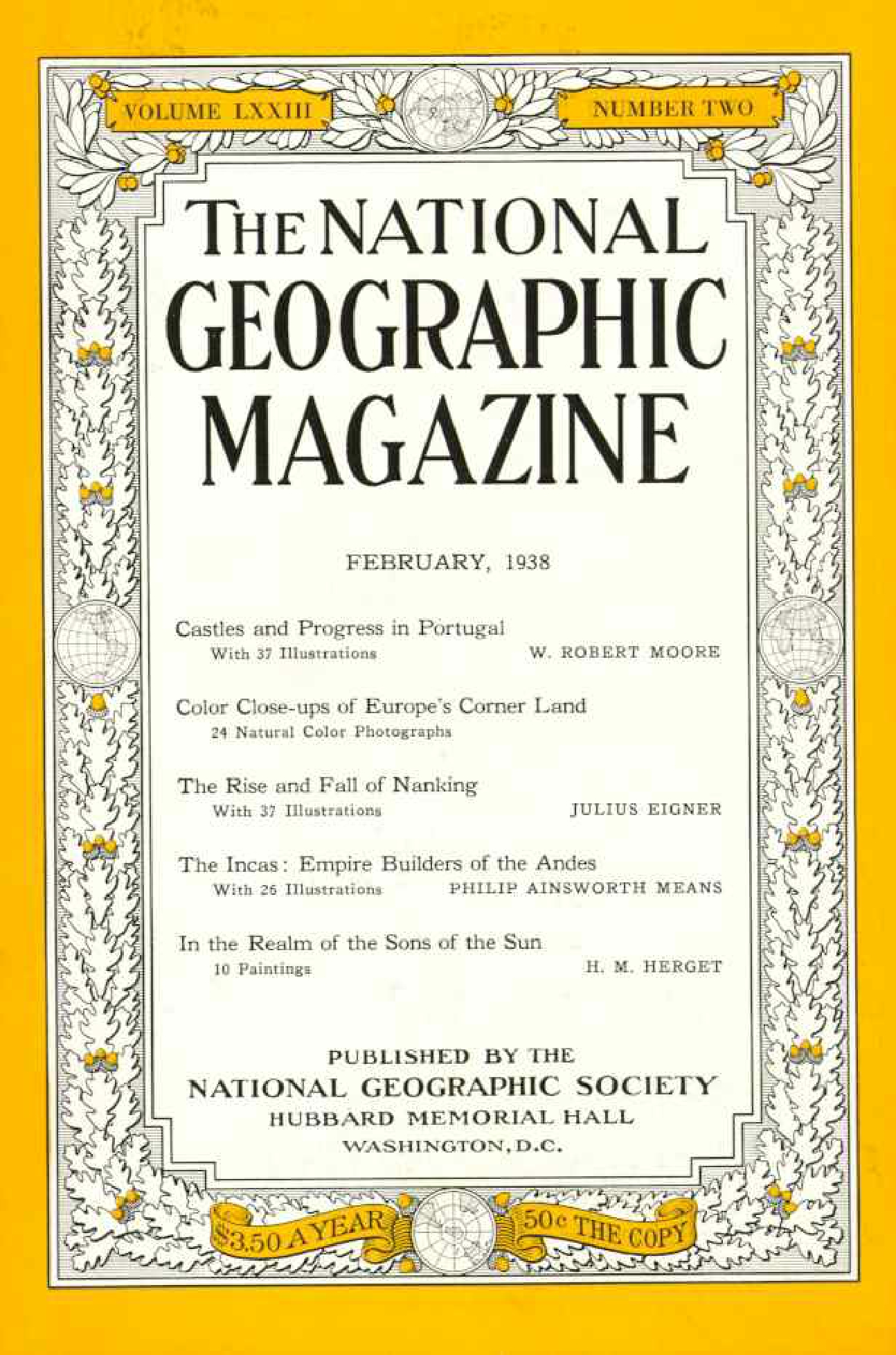 [해외잡지] National Geographic 1938-02 073-2 Feb