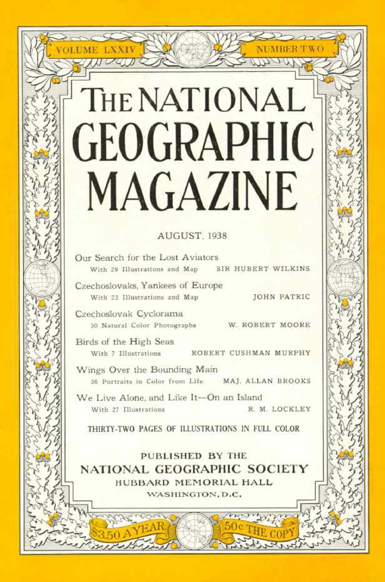 [해외잡지] National Geographic 1938-08 074-2 Aug