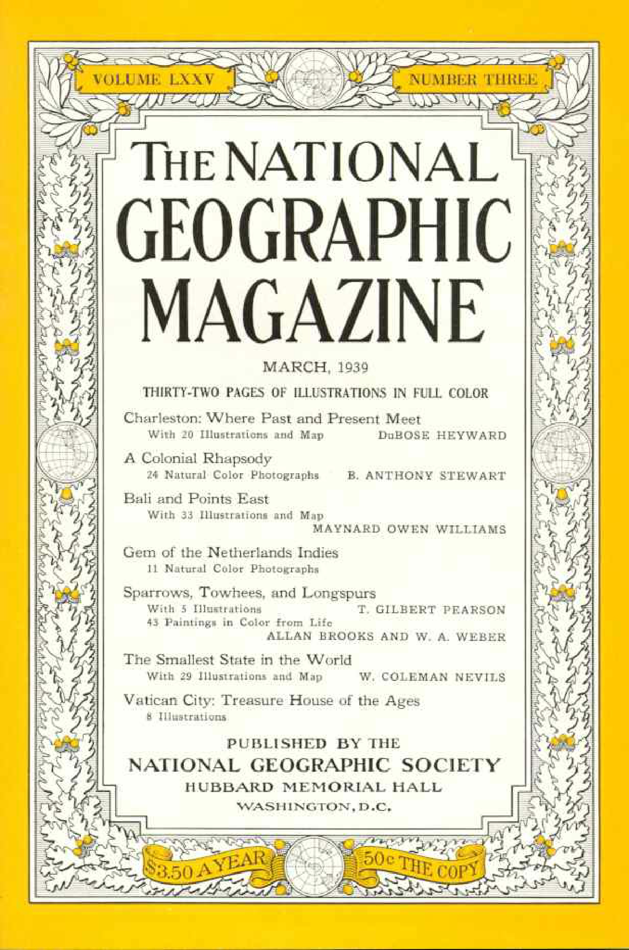 [해외잡지] National Geographic 1939-03 075-3 Mar