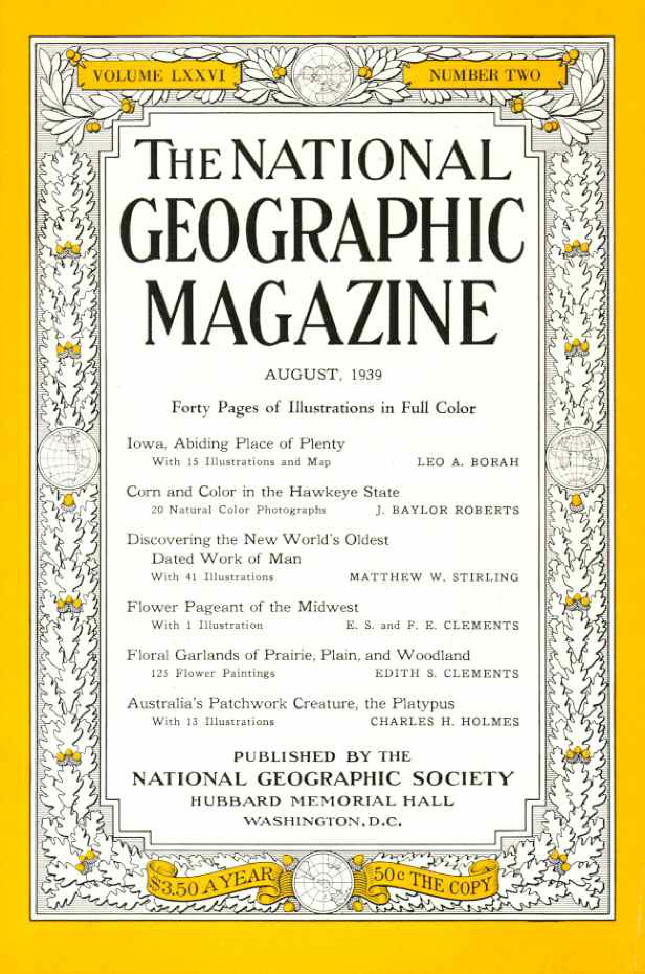[해외잡지] National Geographic 1939-08 076-2 Aug