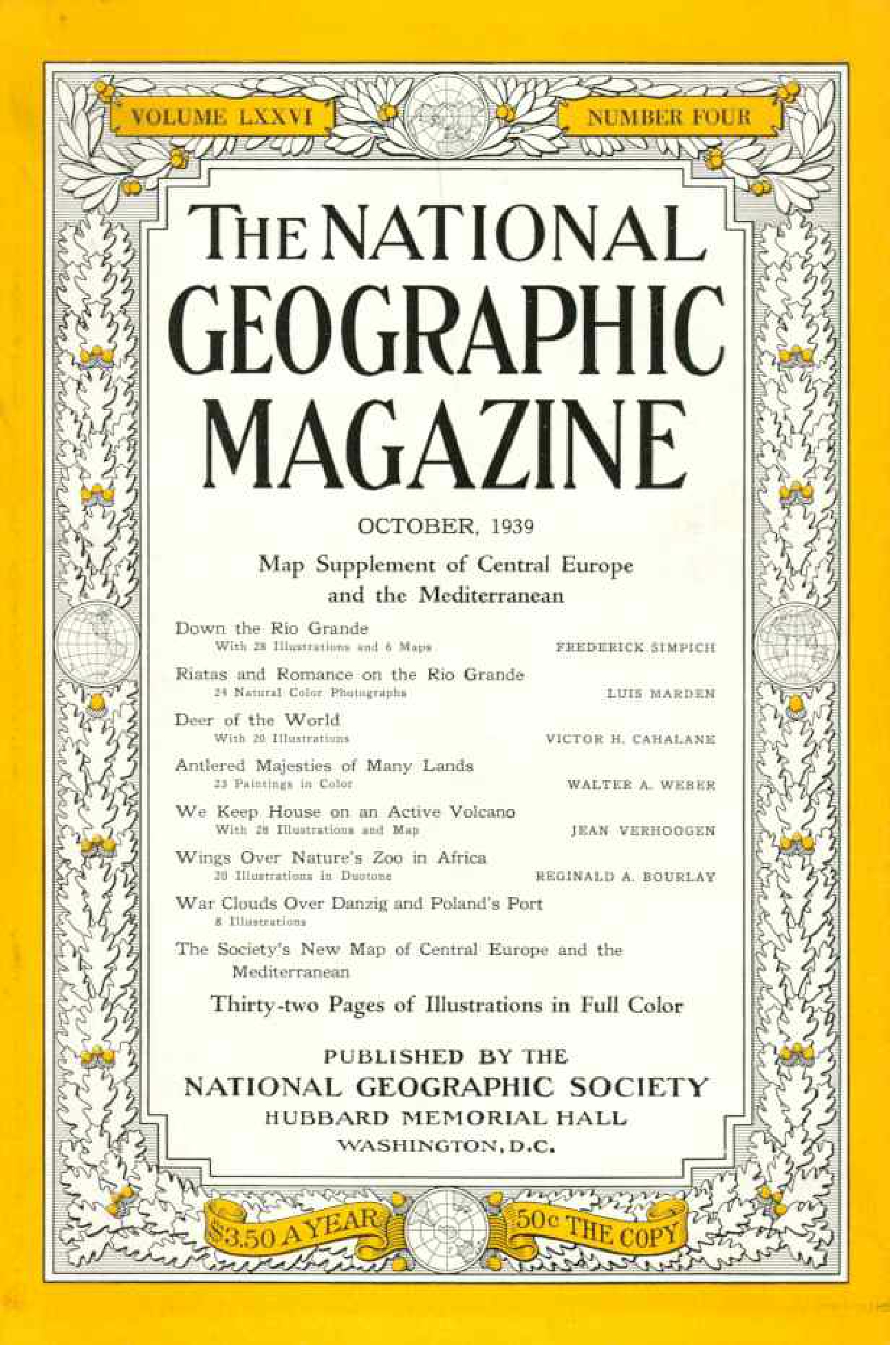 [해외잡지] National Geographic 1939-10 076-4 Oct