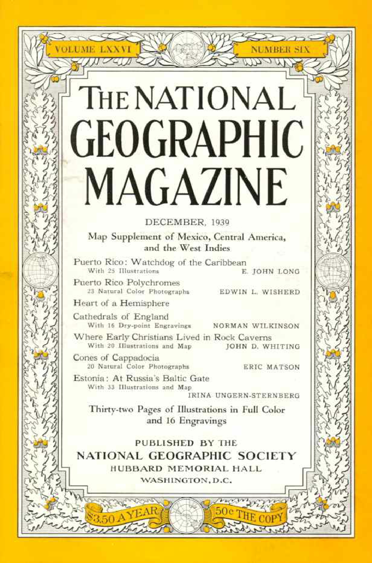 [해외잡지] National Geographic 1939-12 076-6 Dec