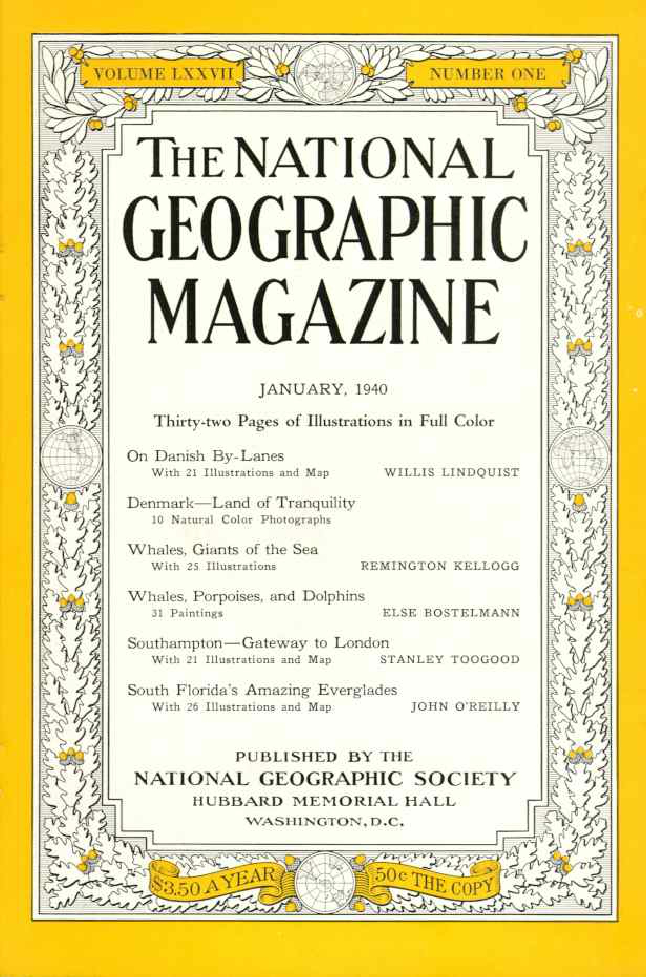 [해외잡지] National Geographic 1940-01 077-1 Jan