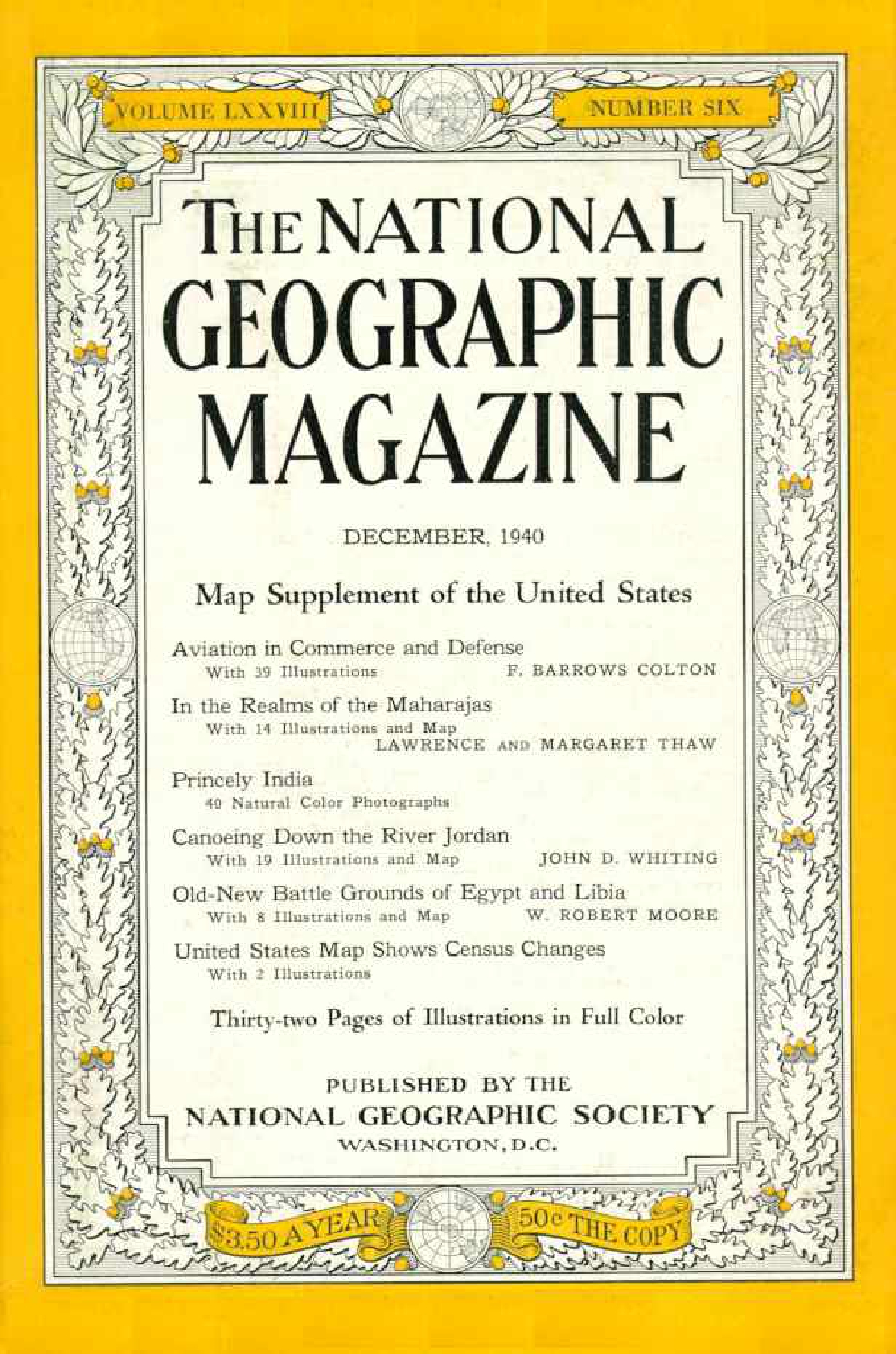 [해외잡지] National Geographic 1940-12 078-6 Dec
