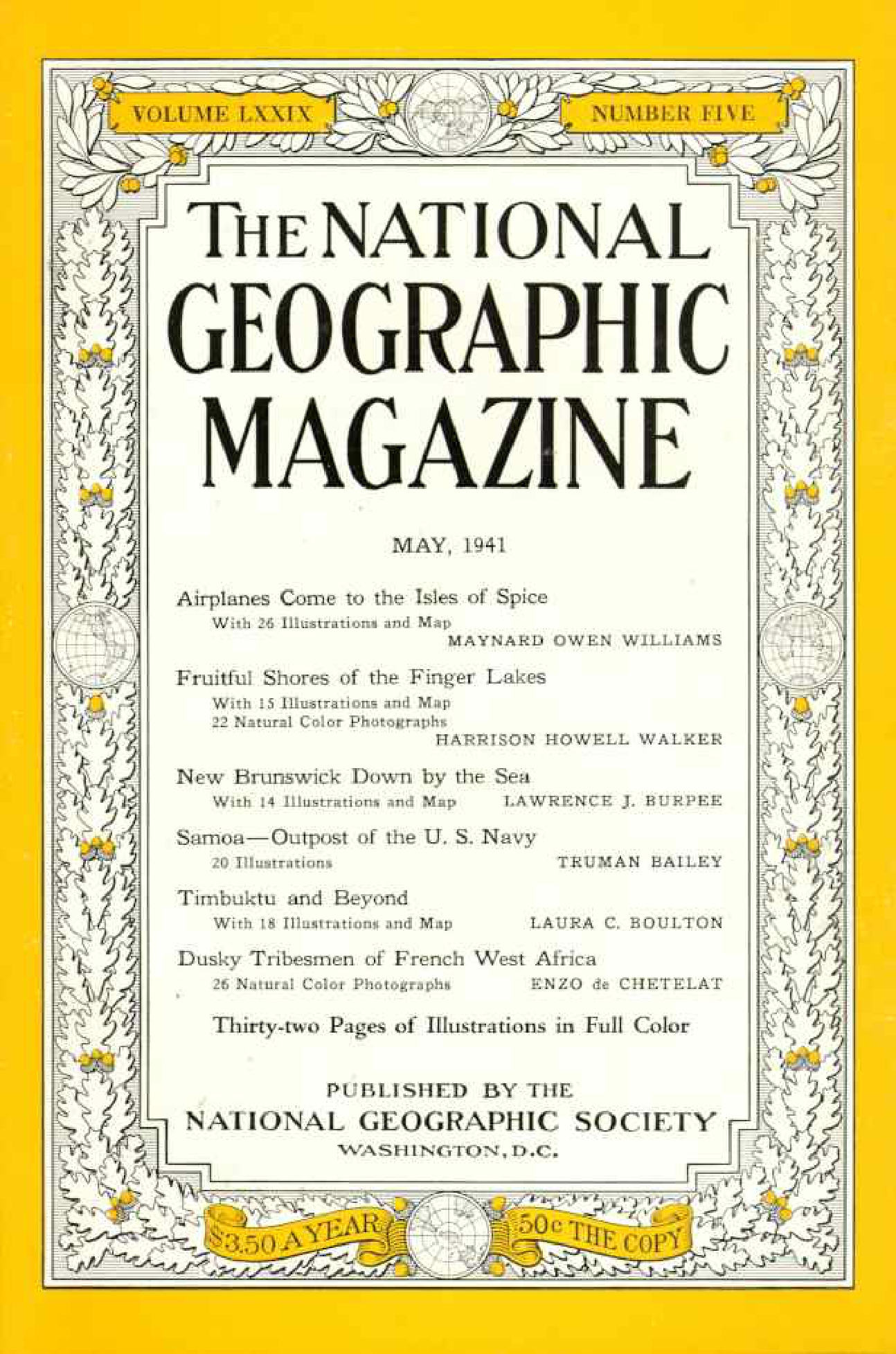 [해외잡지] National Geographic 1941-05 079-5 May