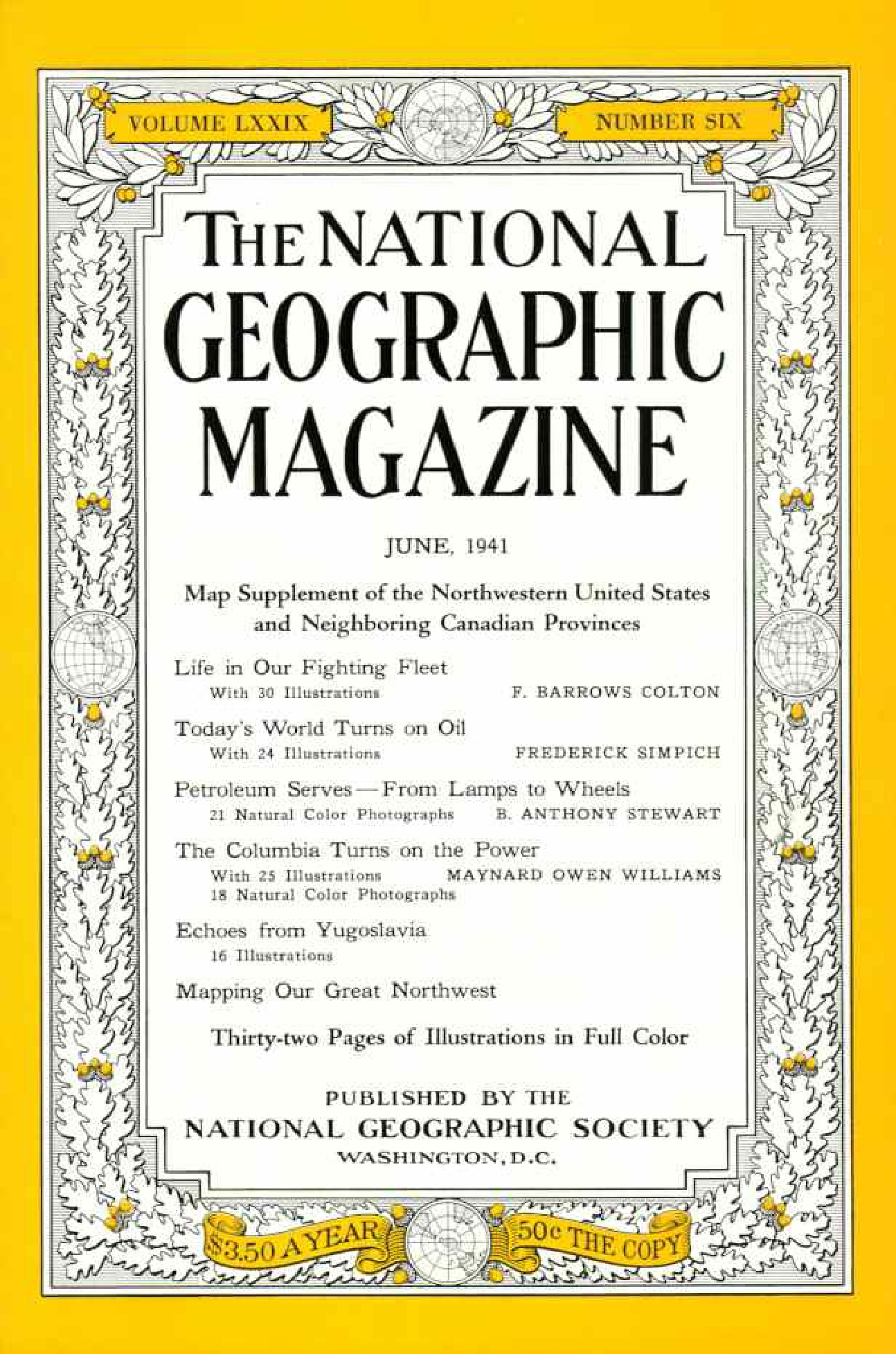 [해외잡지] National Geographic 1941-06 079-6 Jun