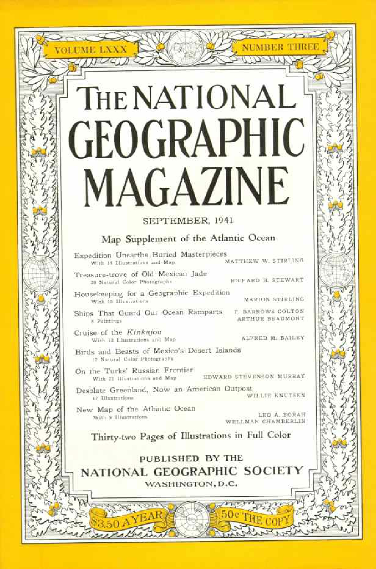 [해외잡지] National Geographic 1941-09 080-3 Sep