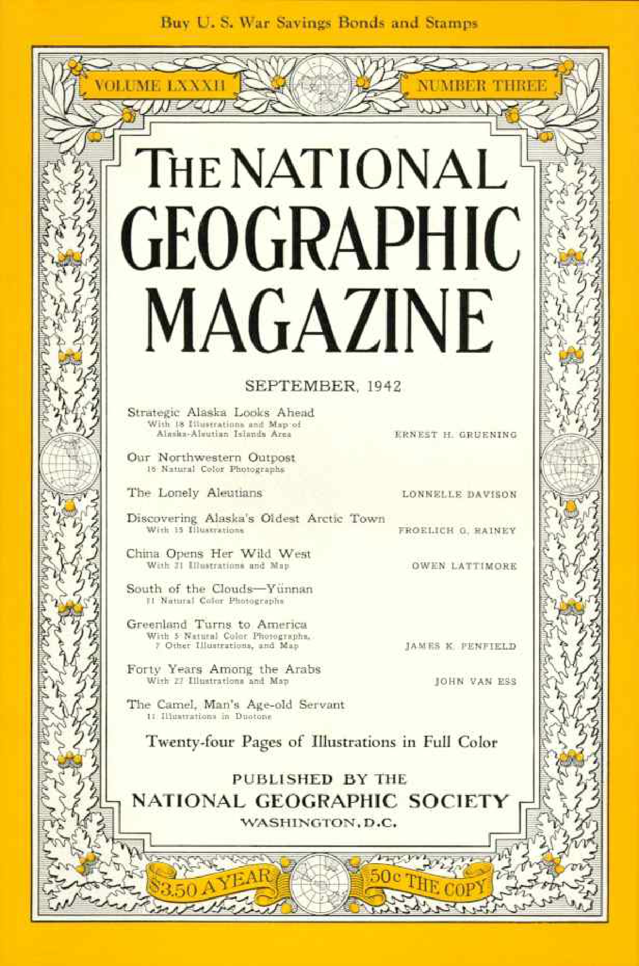 [해외잡지] National Geographic 1942-09 082-3 Sep