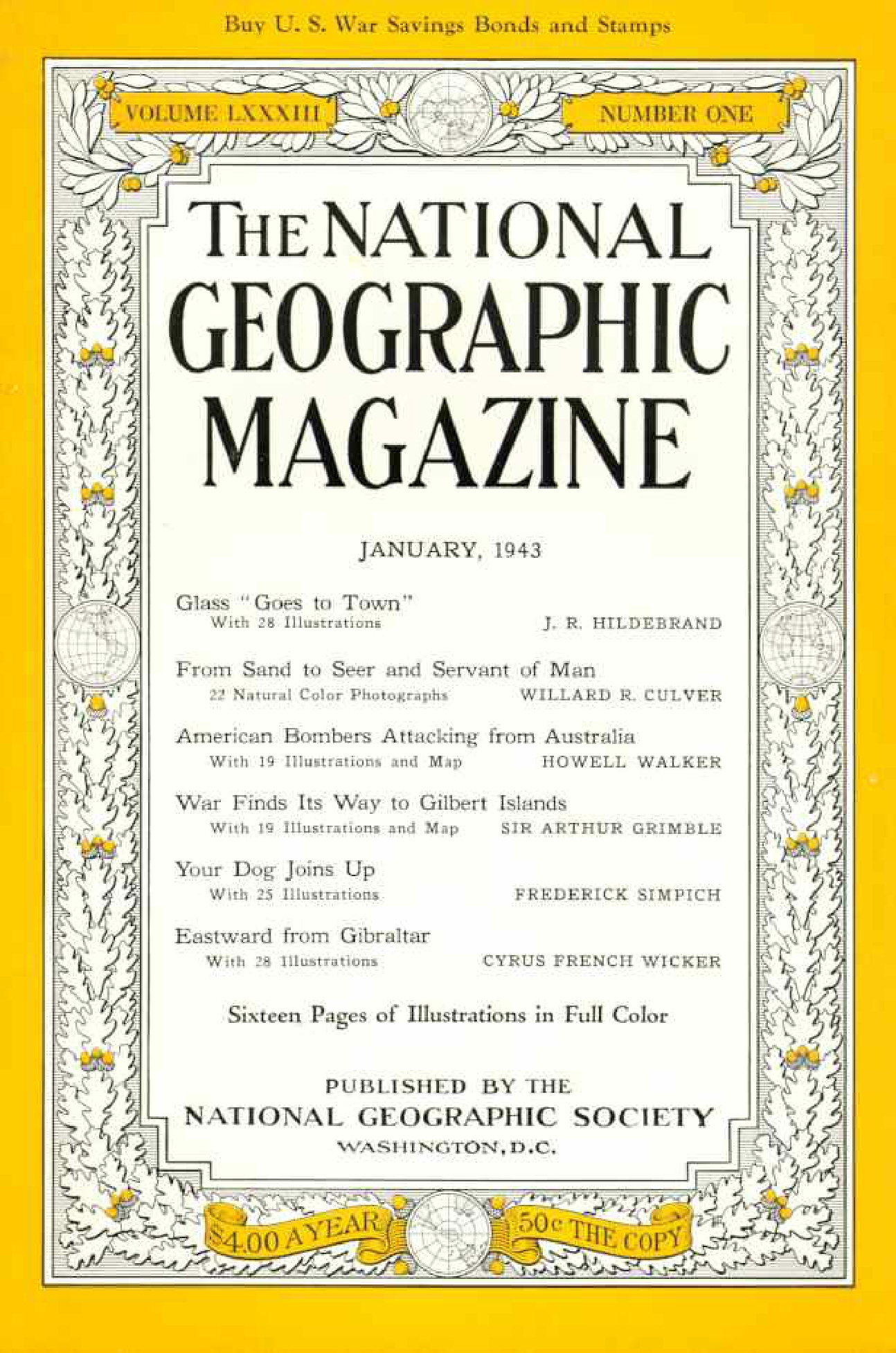 [해외잡지] National Geographic 1943-01 083-1 Jan