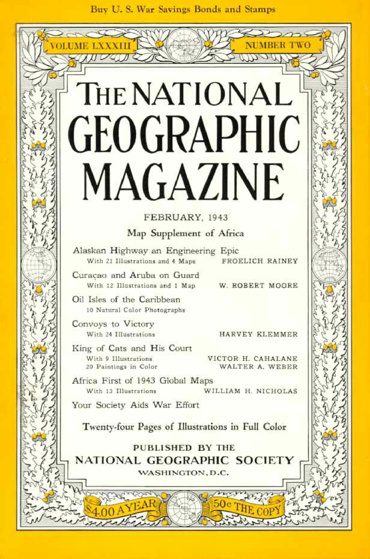 [해외잡지] National Geographic 1943-02 083-2 Feb