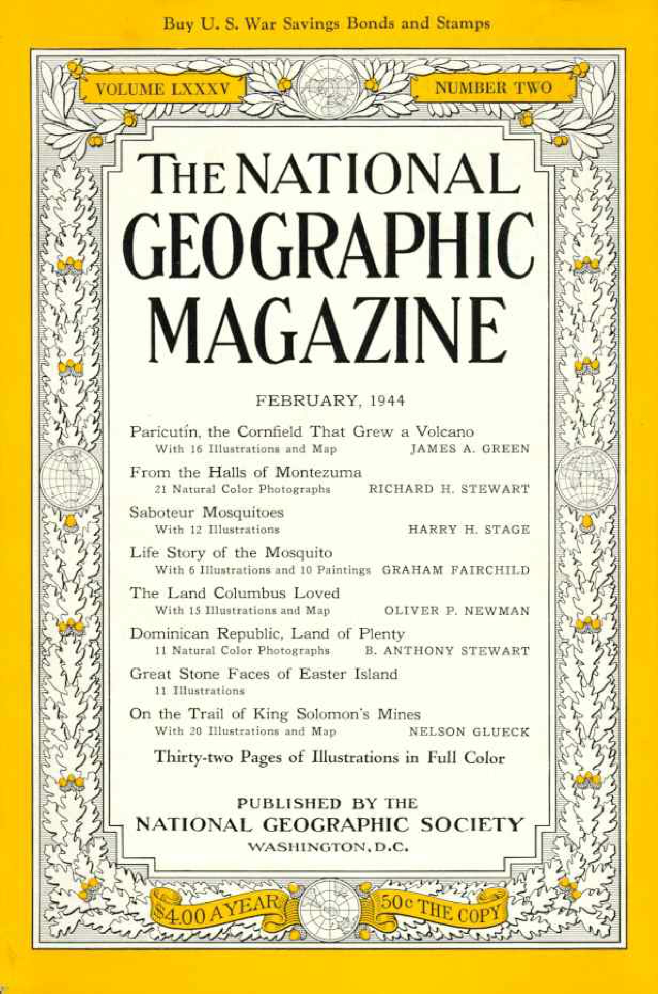 [해외잡지] National Geographic 1944-02 085-2 Feb