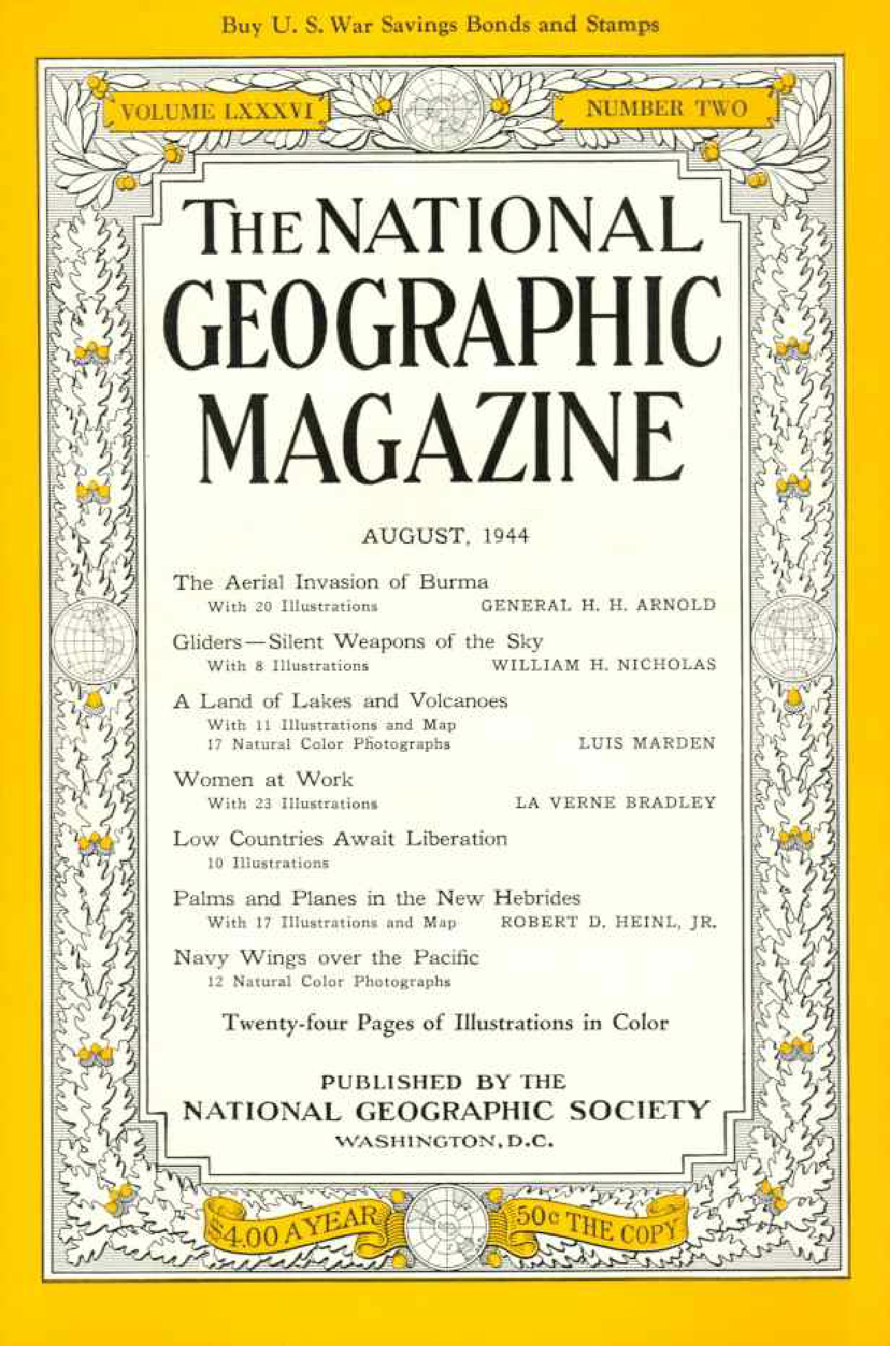 [해외잡지] National Geographic 1944-08 086-2 Aug