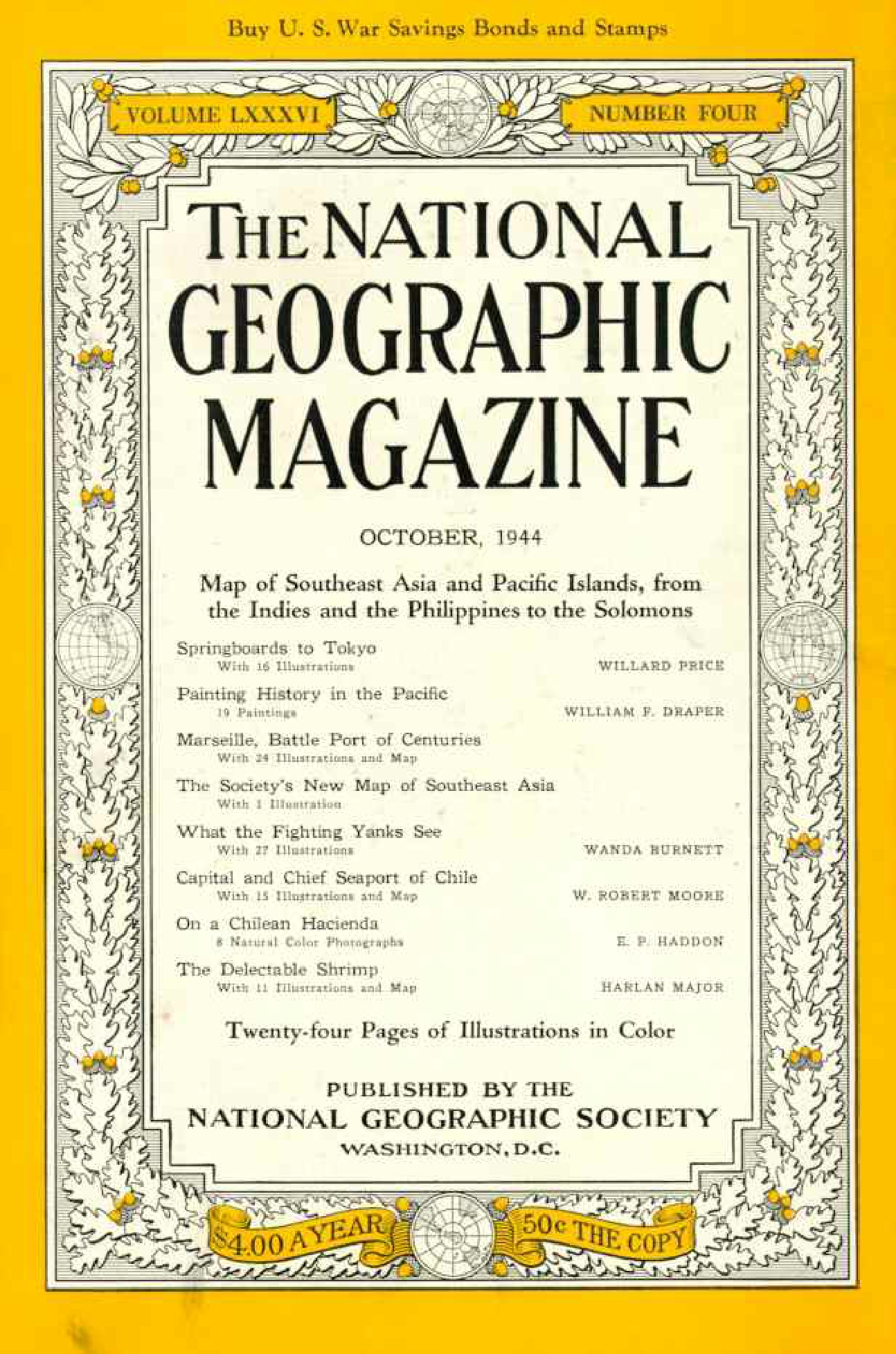 [해외잡지] National Geographic 1944-10 086-4 Oct