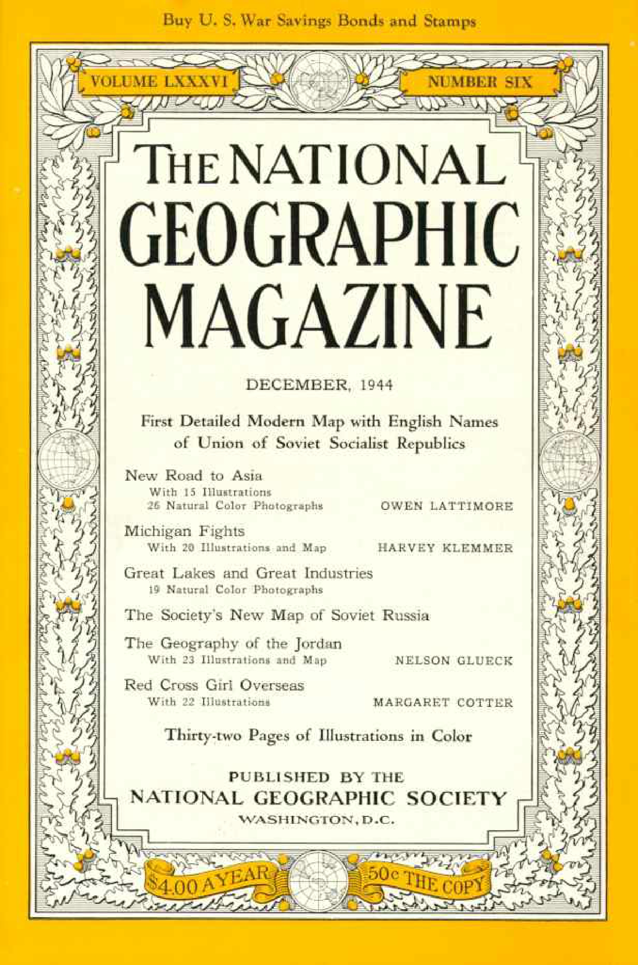 [해외잡지] National Geographic 1944-12 086-6 Dec