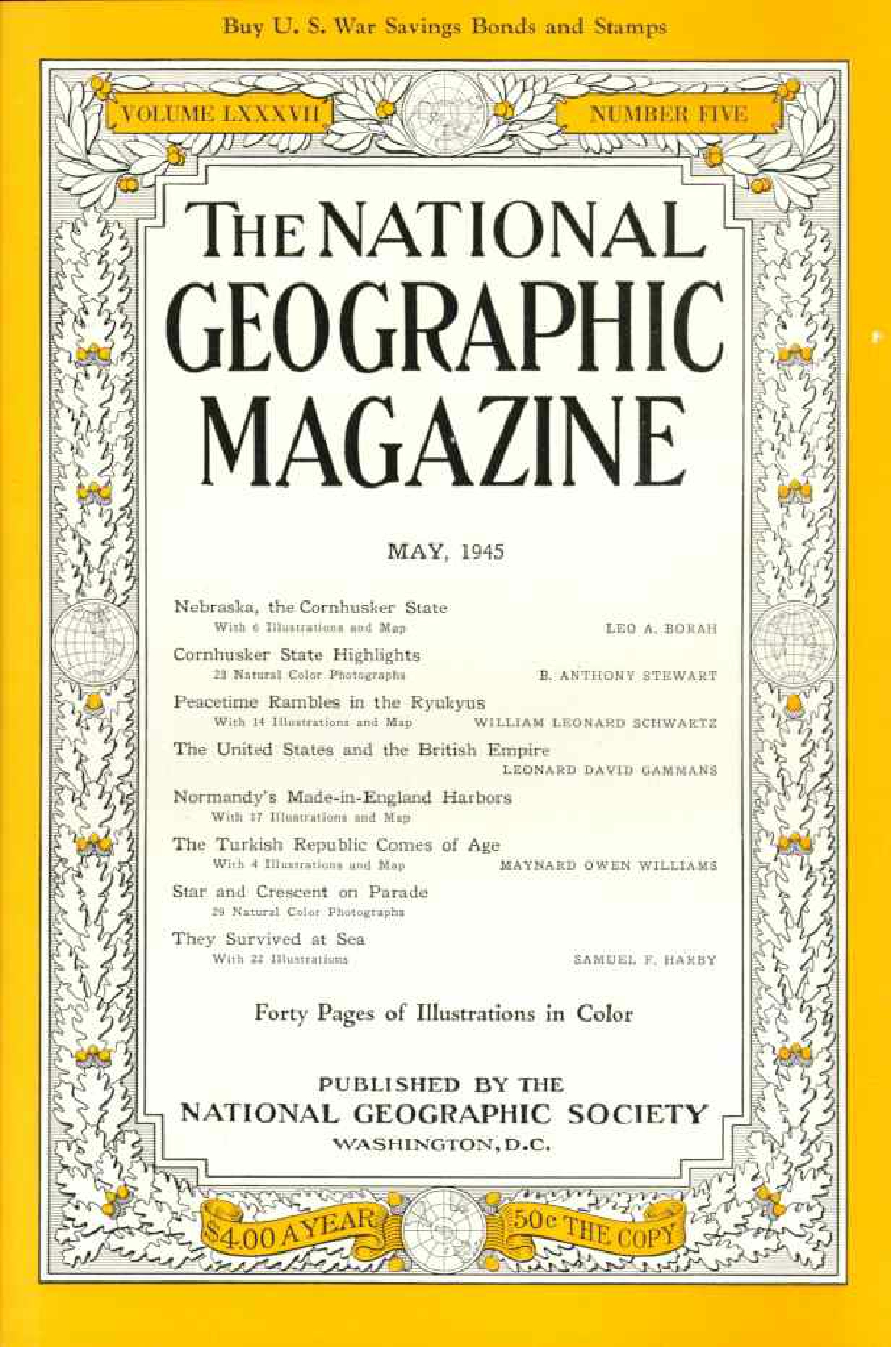 [해외잡지] National Geographic 1945-05 087-5 May