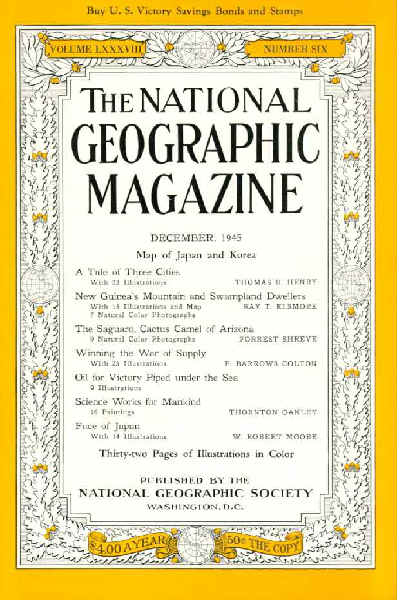 [해외잡지] National Geographic 1945-12 088-6 Dec