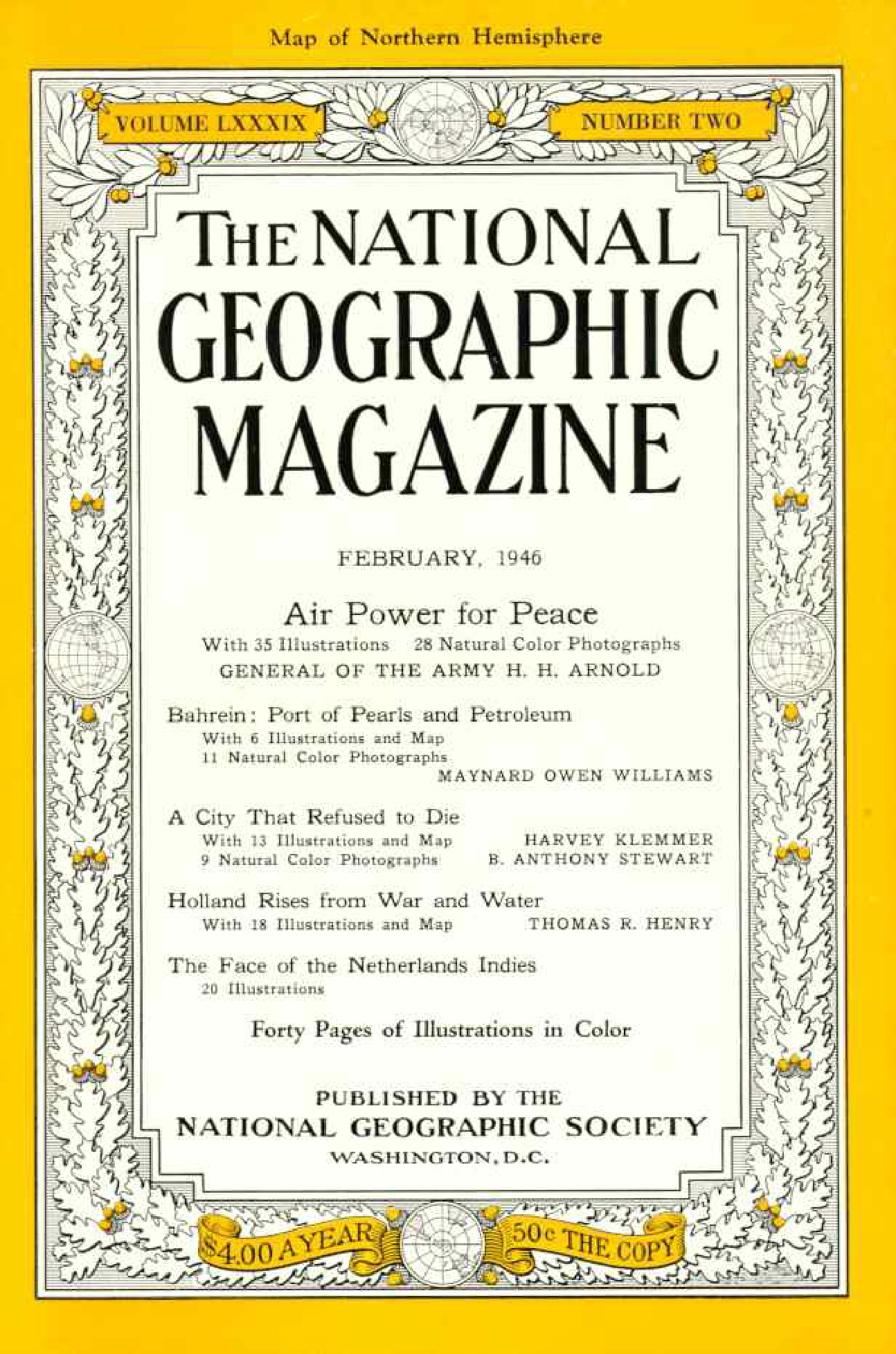 [해외잡지] National Geographic 1946-02 089-2 Feb
