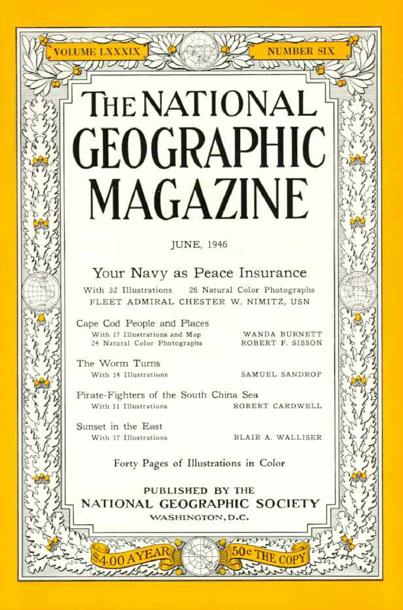 [해외잡지] National Geographic 1946-06 089-6 Jun