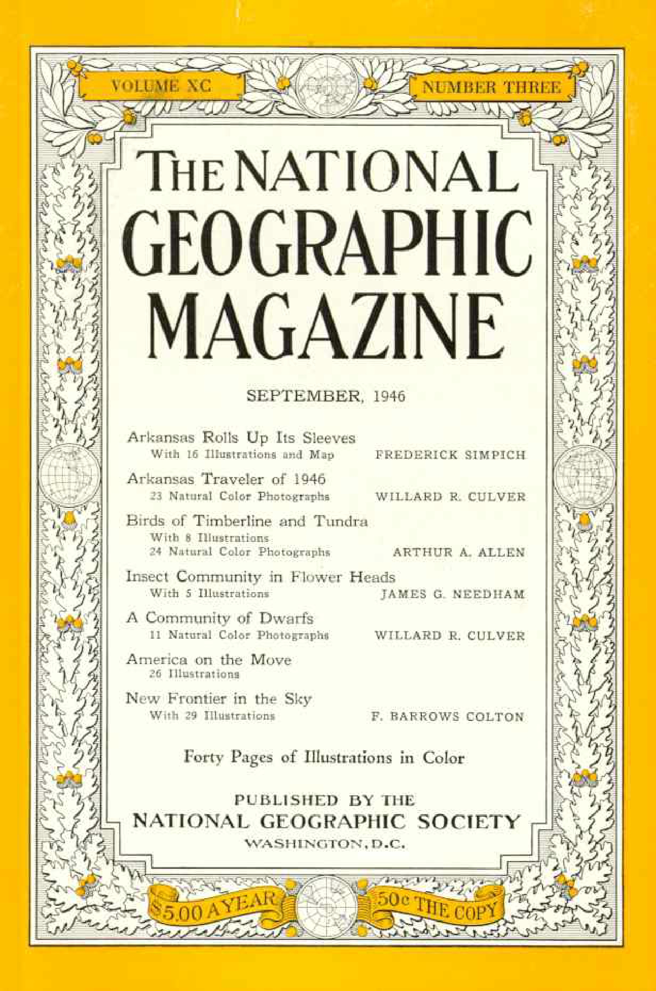 [해외잡지] National Geographic 1946-09 090-3 Sep
