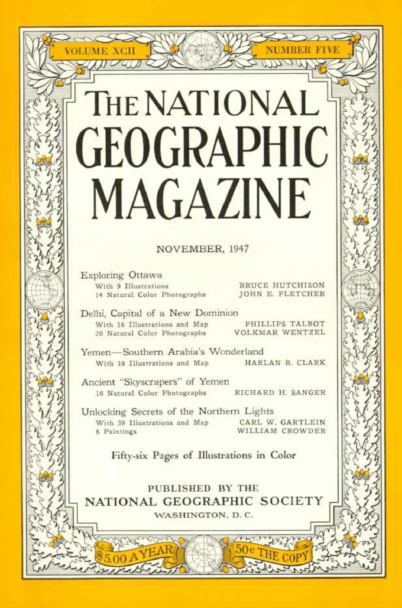 [해외잡지] National Geographic 1947-11 092-5 Nov