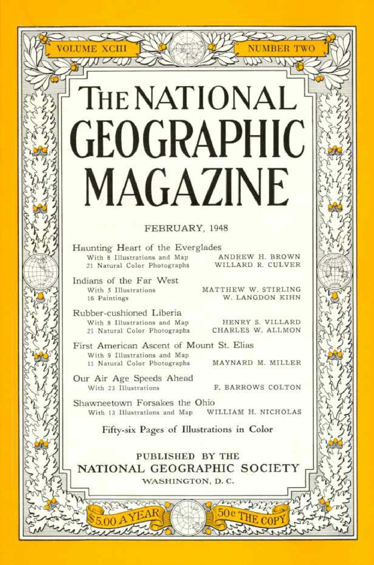 [해외잡지] National Geographic 1948-02 093-2 Feb