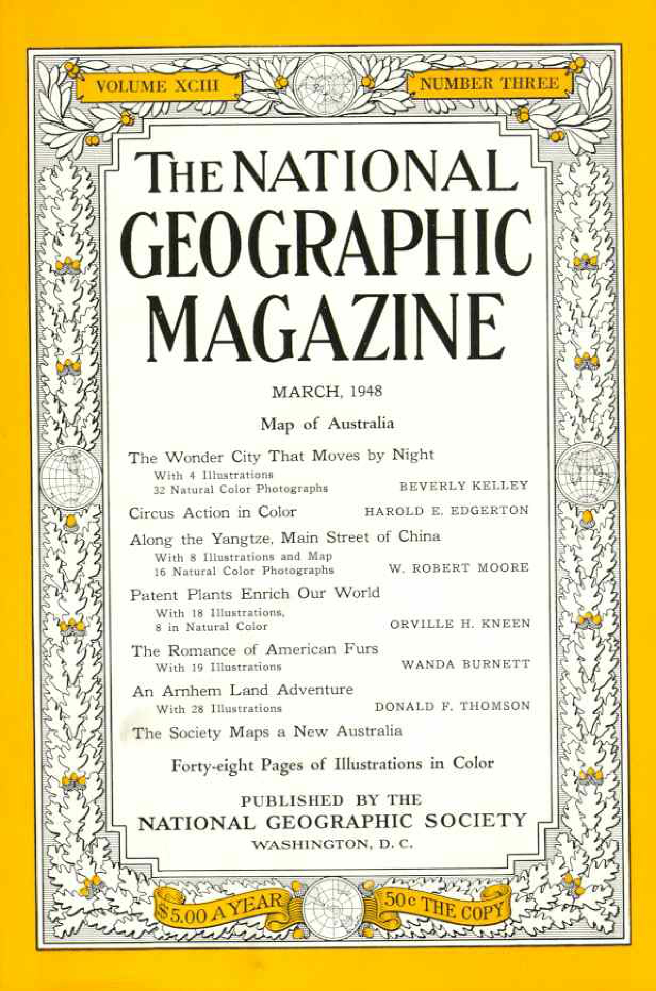 [해외잡지] National Geographic 1948-03 093-3 Mar