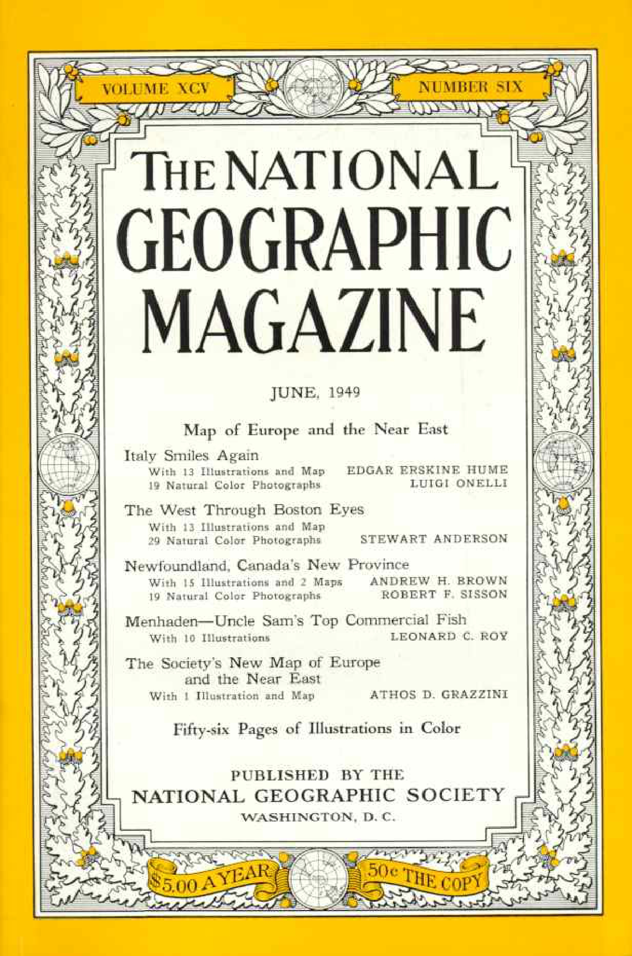[해외잡지] National Geographic 1949-06 095-6 Jun
