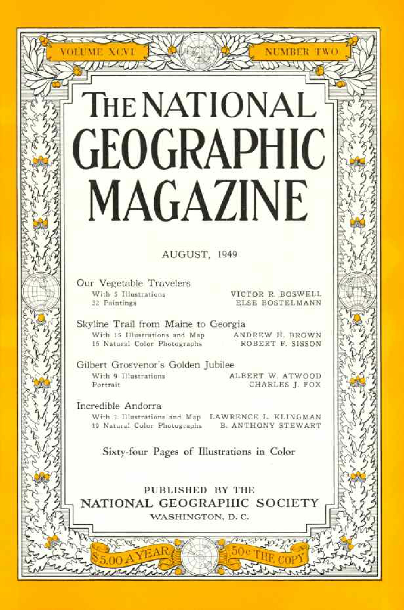 [해외잡지] National Geographic 1949-08 096-2 Aug