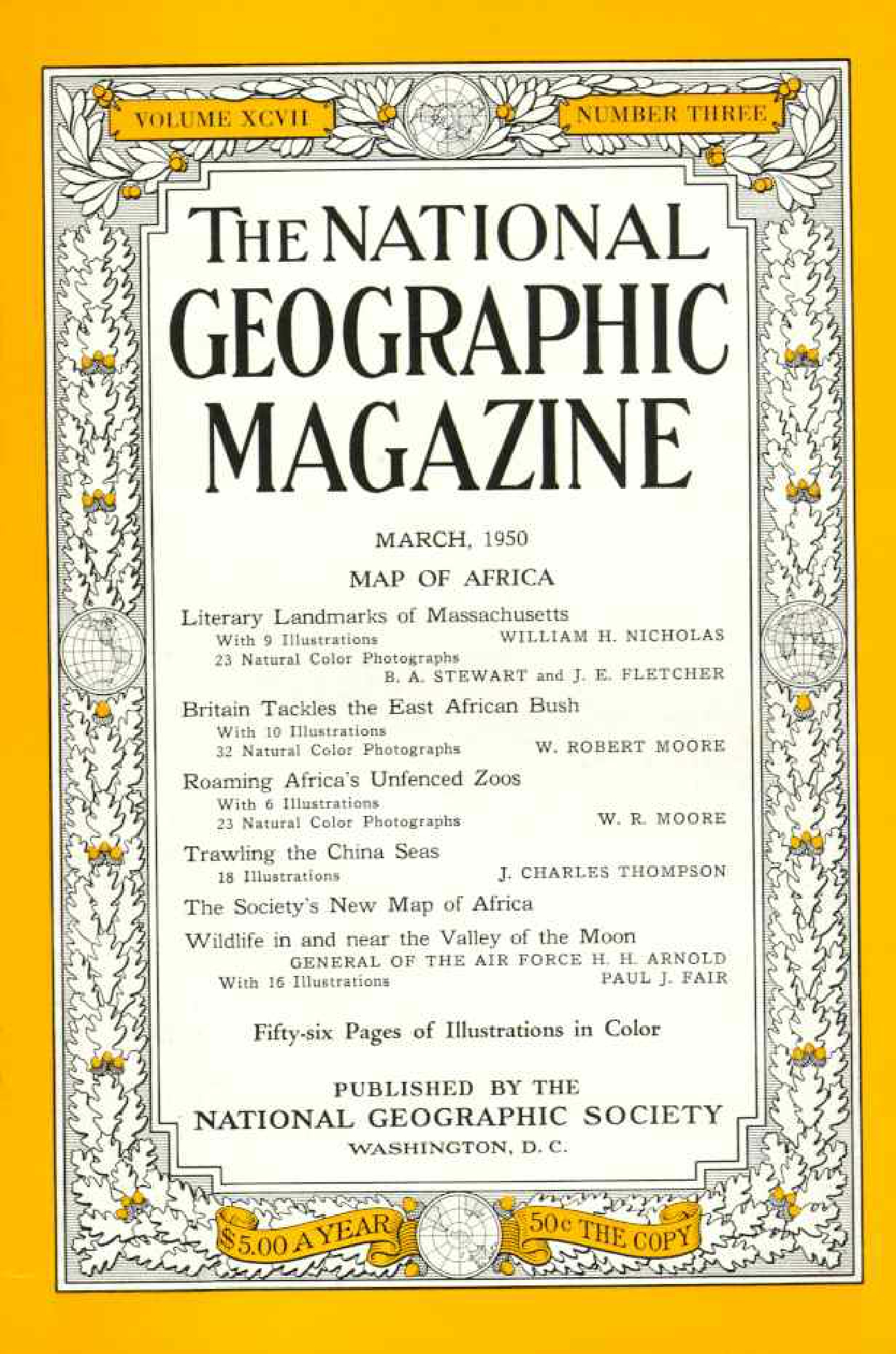 [해외잡지] National Geographic 1950-03 097-3 Mar