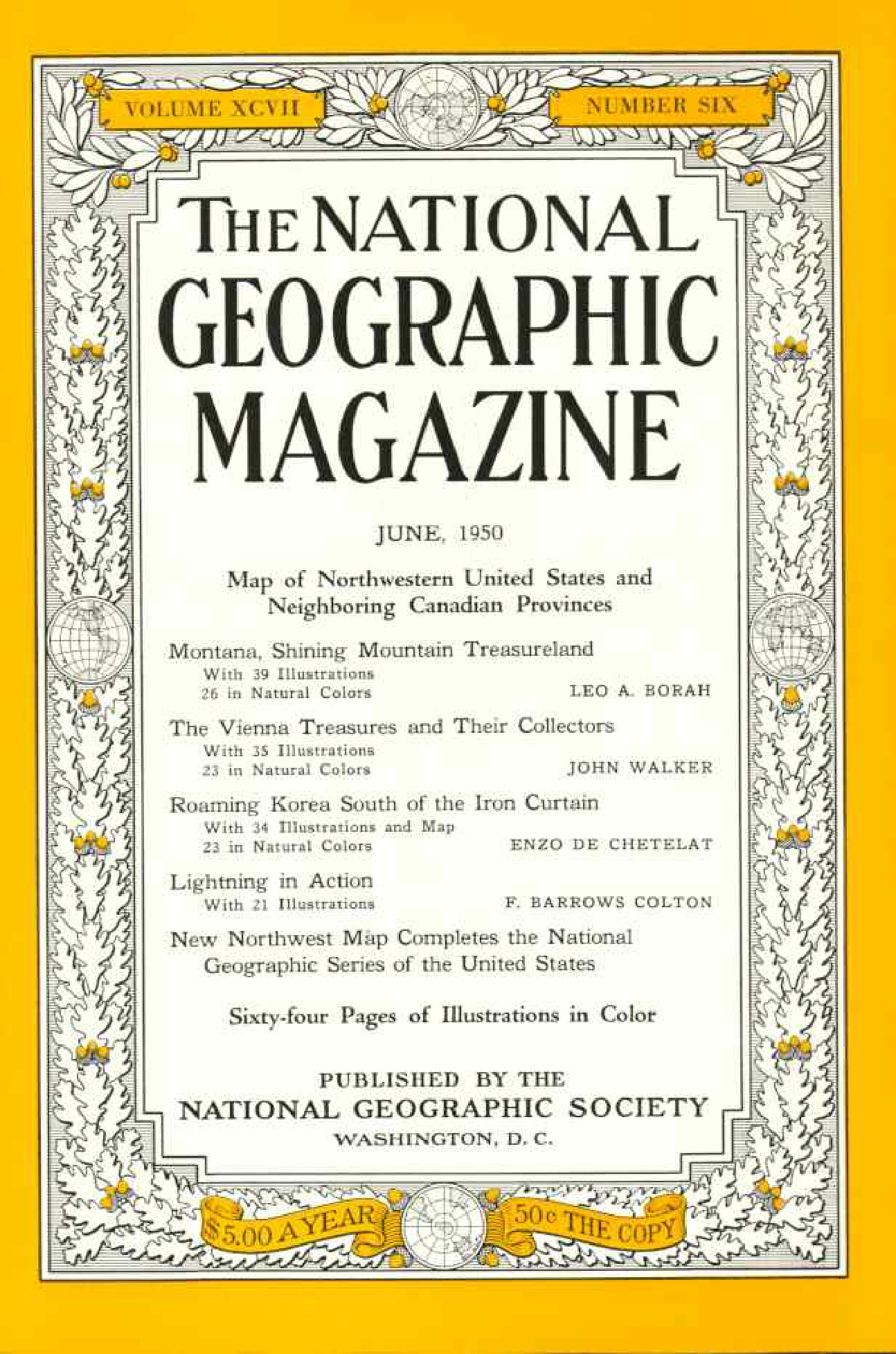 [해외잡지] National Geographic 1950-06 097-6 Jun