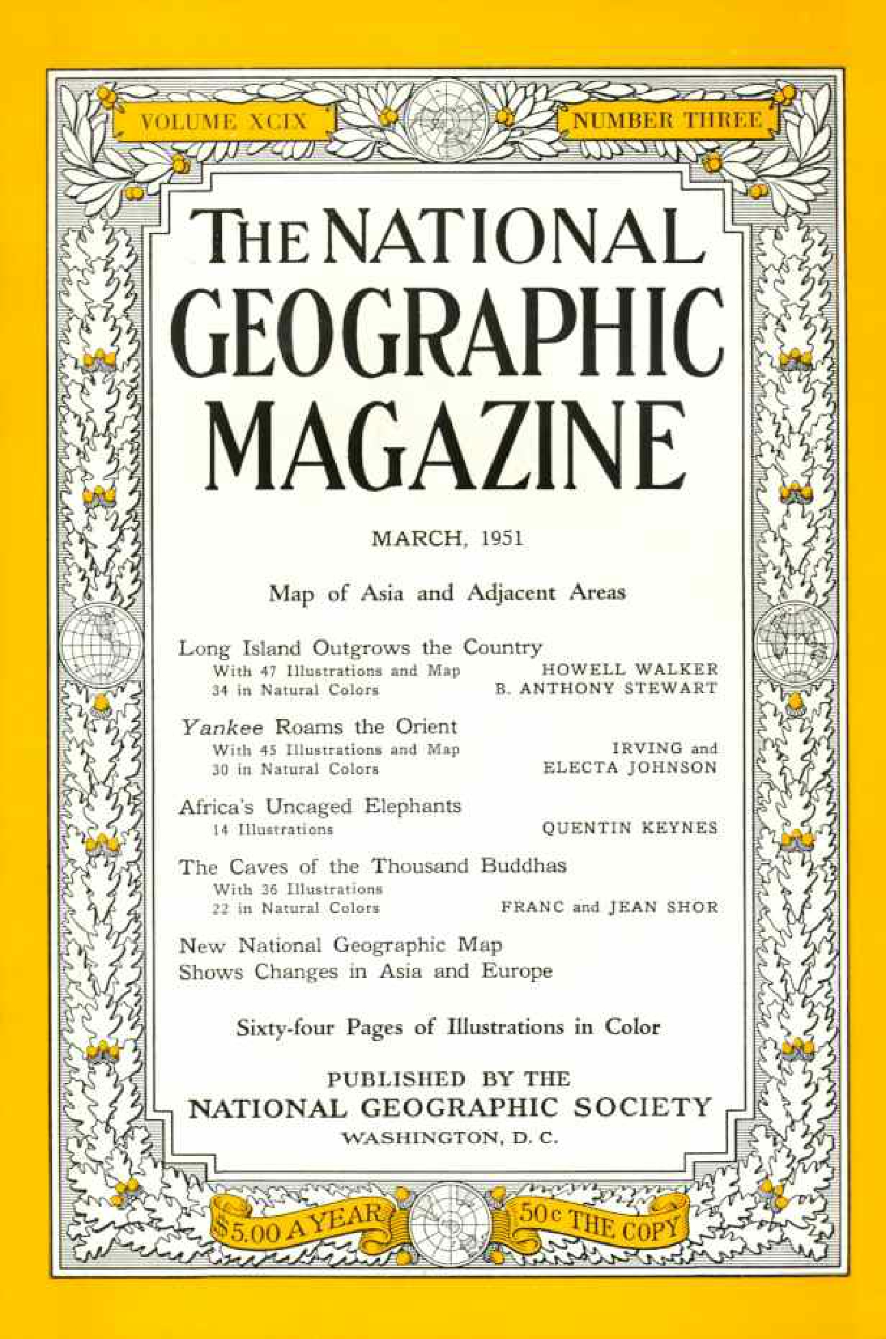 [해외잡지] National Geographic 1951-03 099-3 Mar