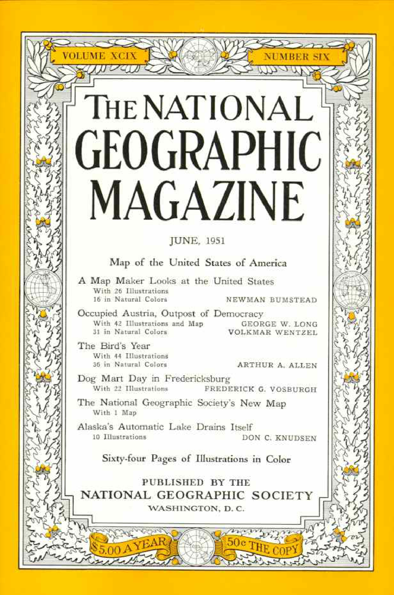[해외잡지] National Geographic 1951-06 099-6 Jun