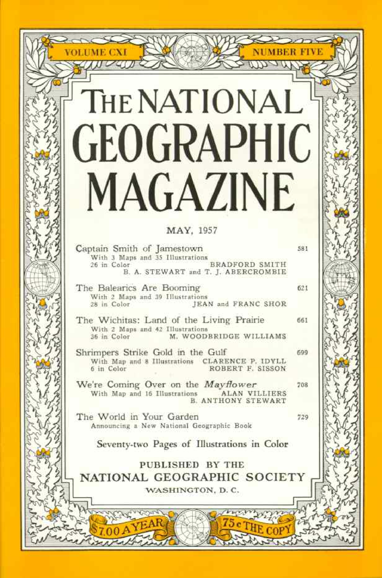 [해외잡지] National Geographic 1957-05 111-5 May