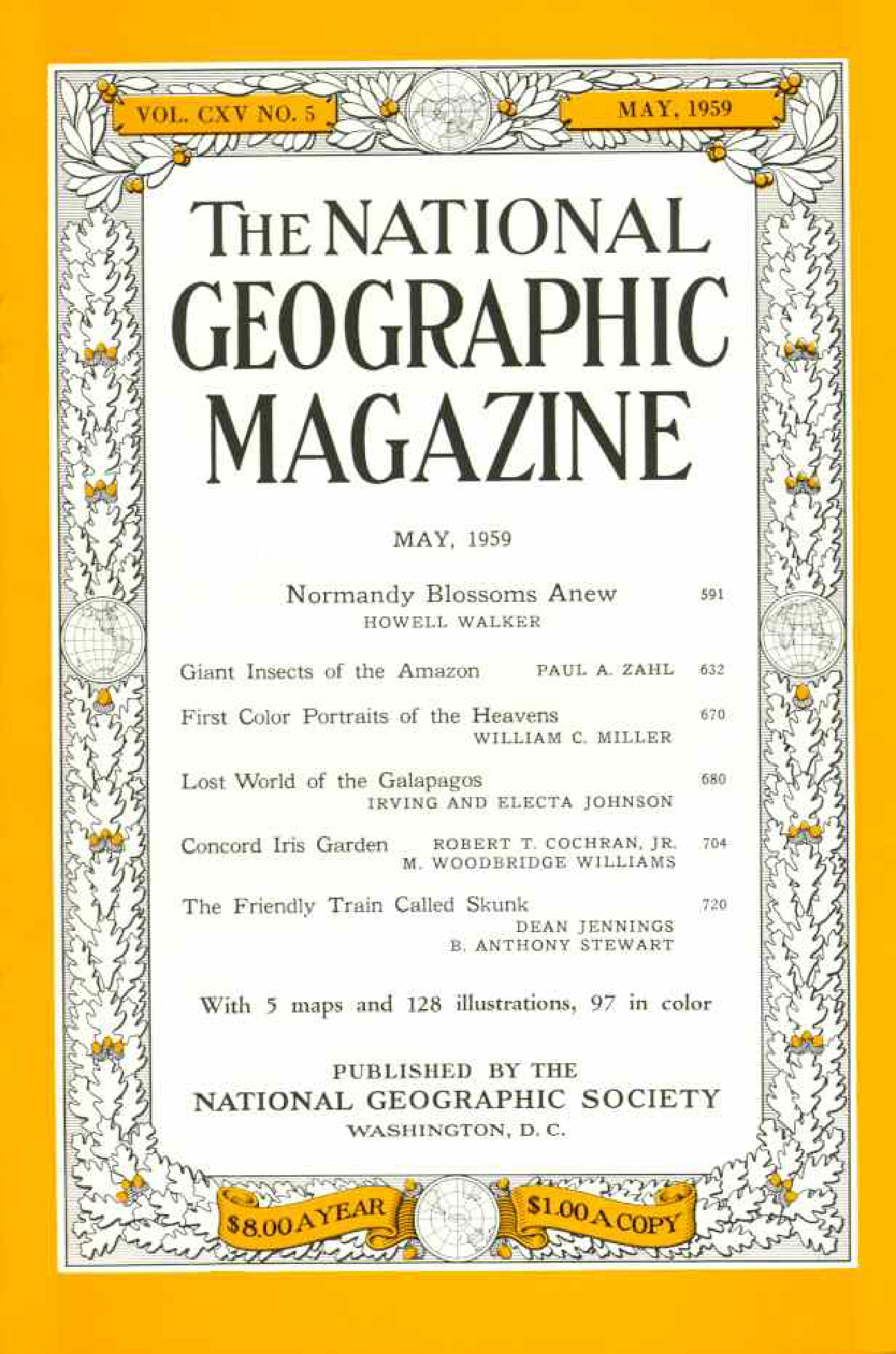 [해외잡지] National Geographic 1959-05 115-5 May