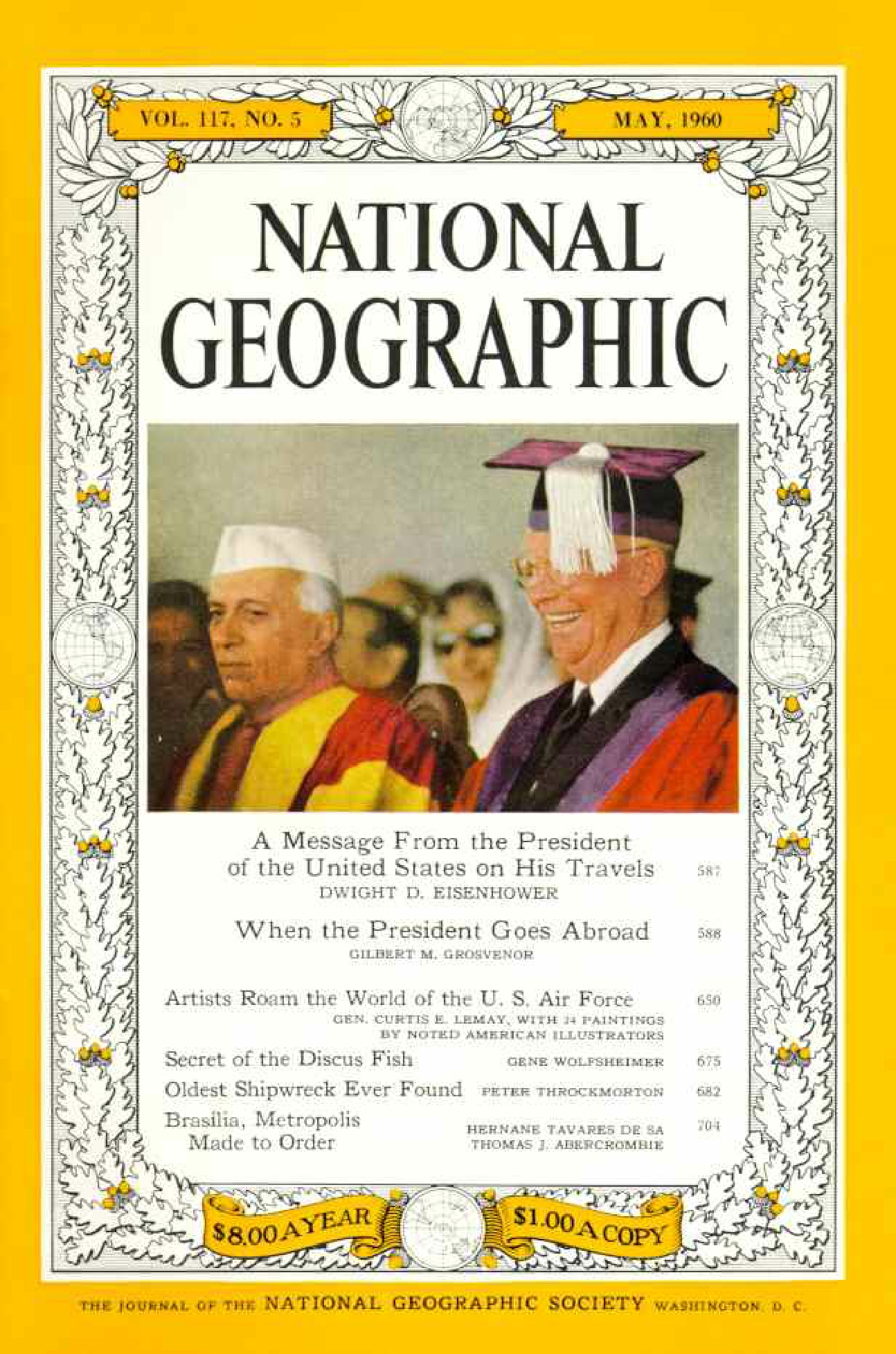[해외잡지] National Geographic 1960-05 117-5 May