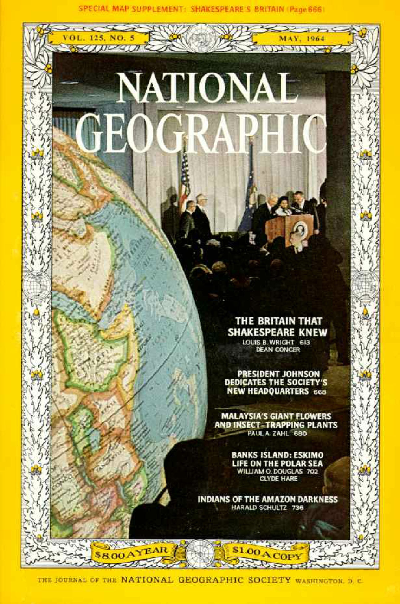 [해외잡지] National Geographic 1964-05 125-5 May
