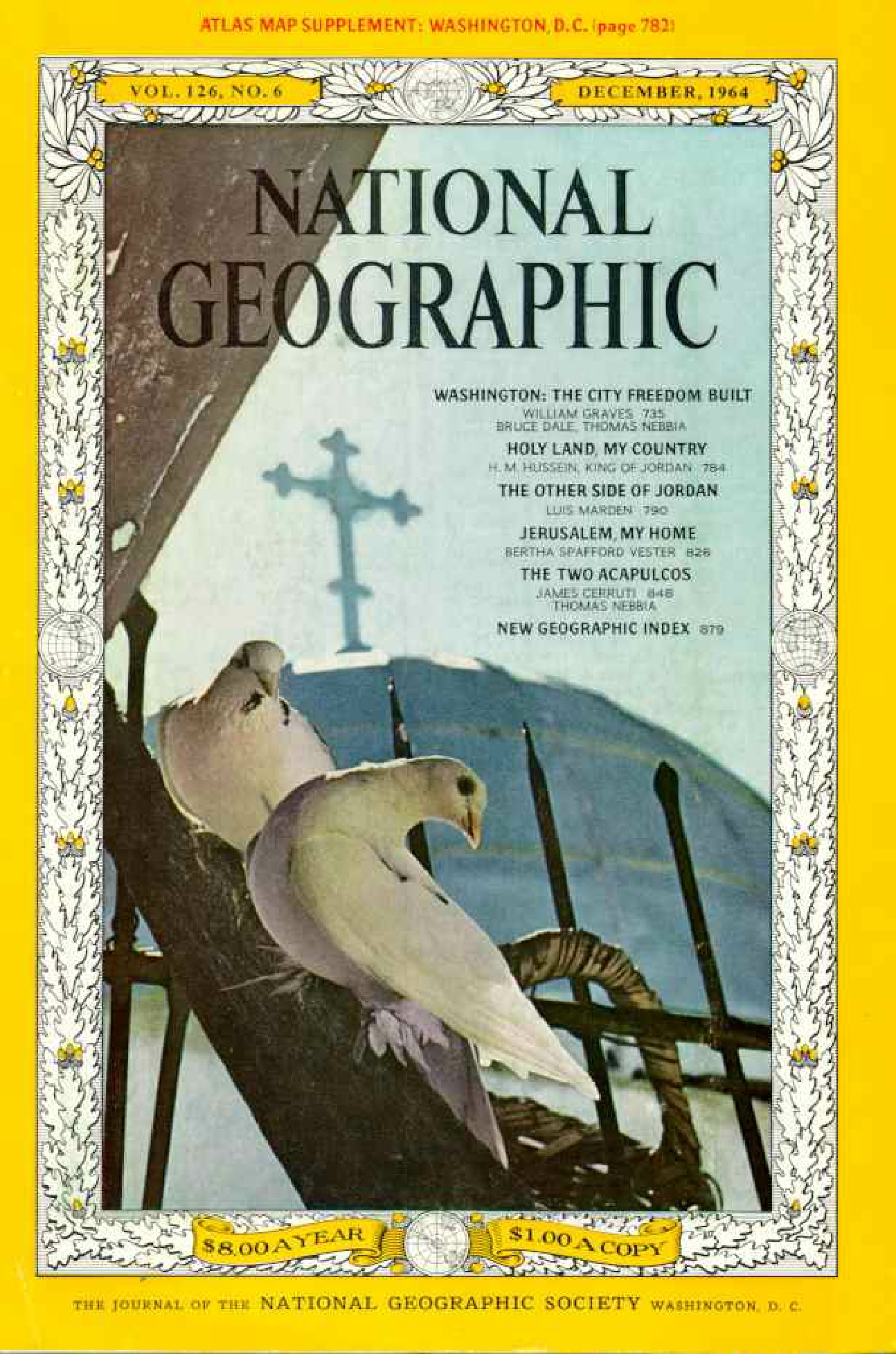 [해외잡지] National Geographic 1964-12 126-6 Dec