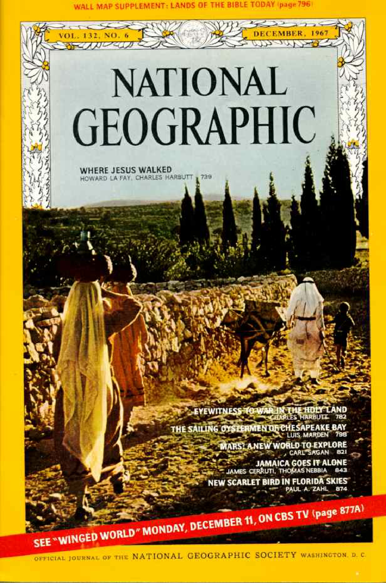 [해외잡지] National Geographic 1967-12 132-6 Dec